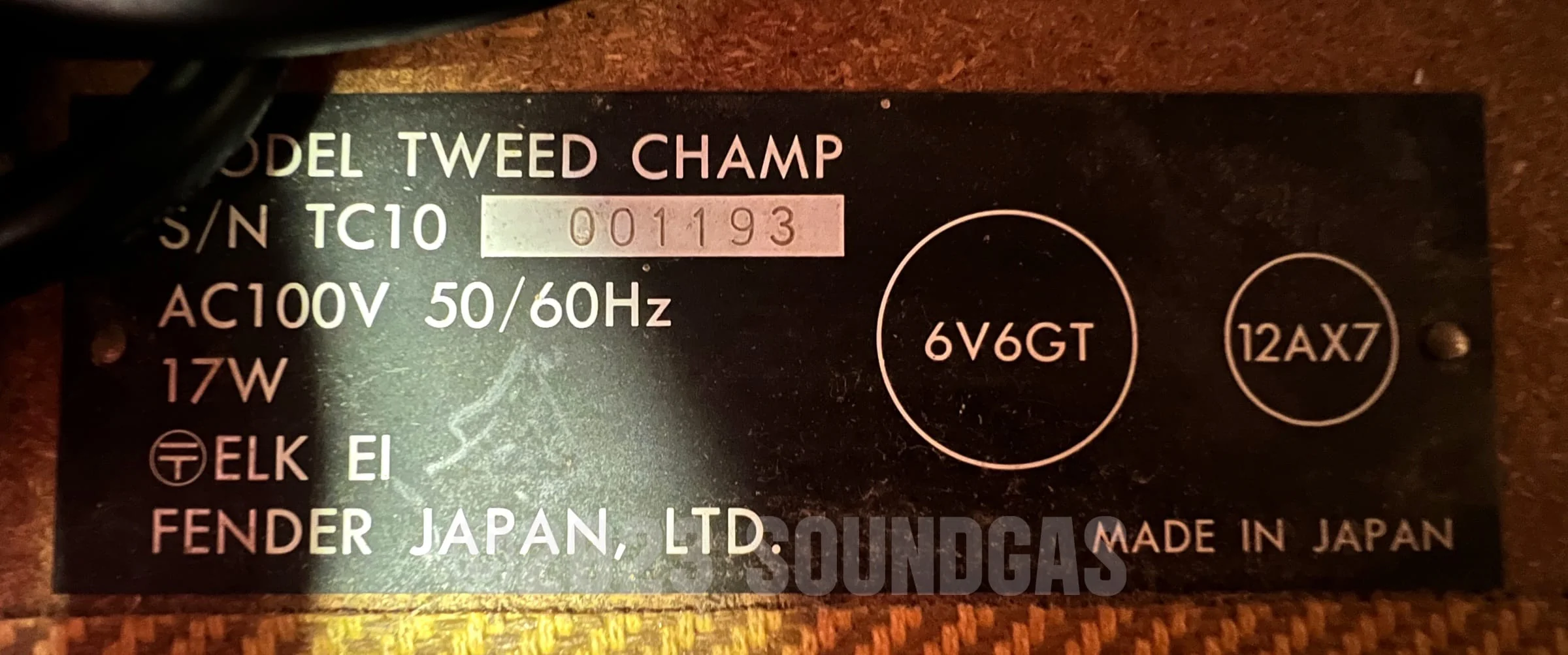 Fender Tweed Champ TC-10 (1992 Japan) - Image 12