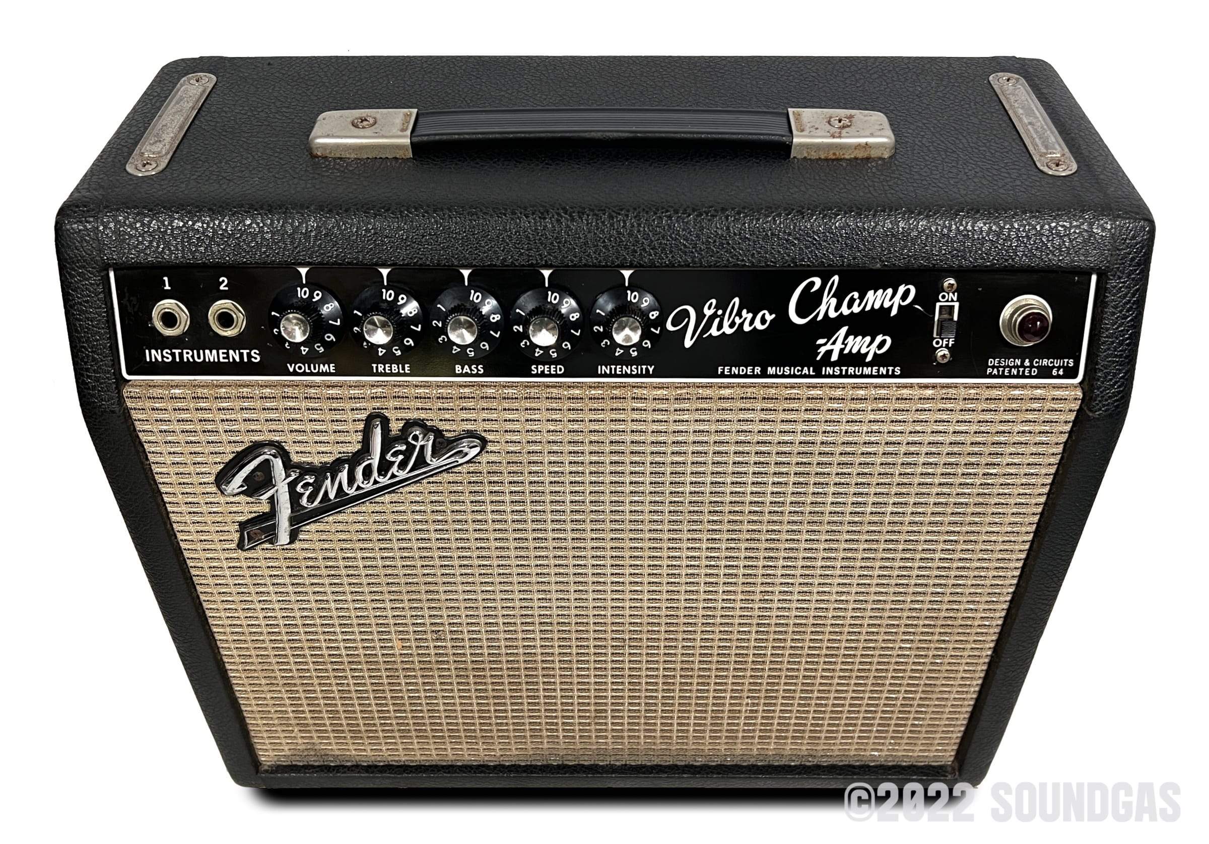 Fender Vibro Champ - 1965 Black Panel - Image 17