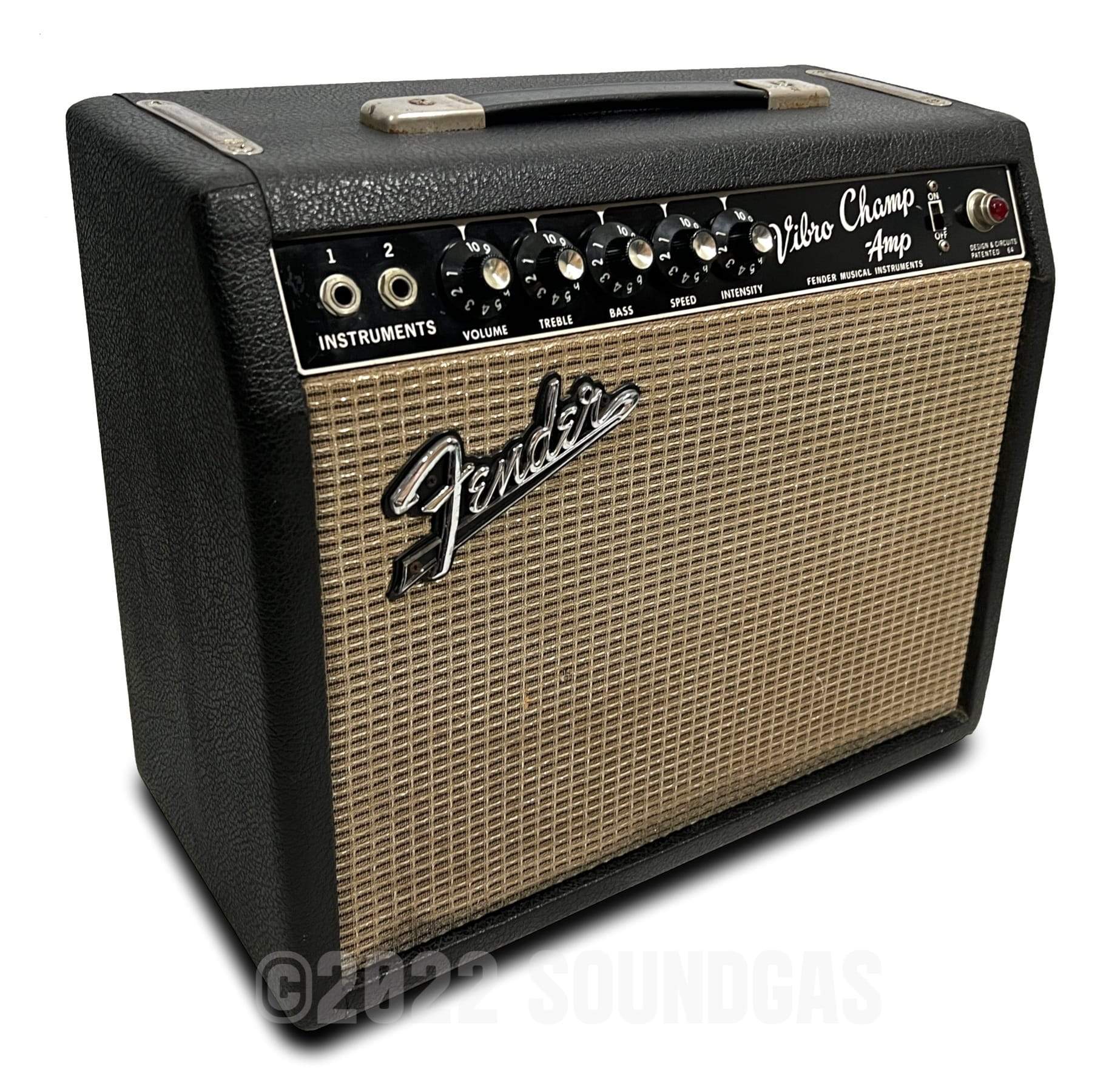 Fender Vibro Champ - 1965 Black Panel - Image 4