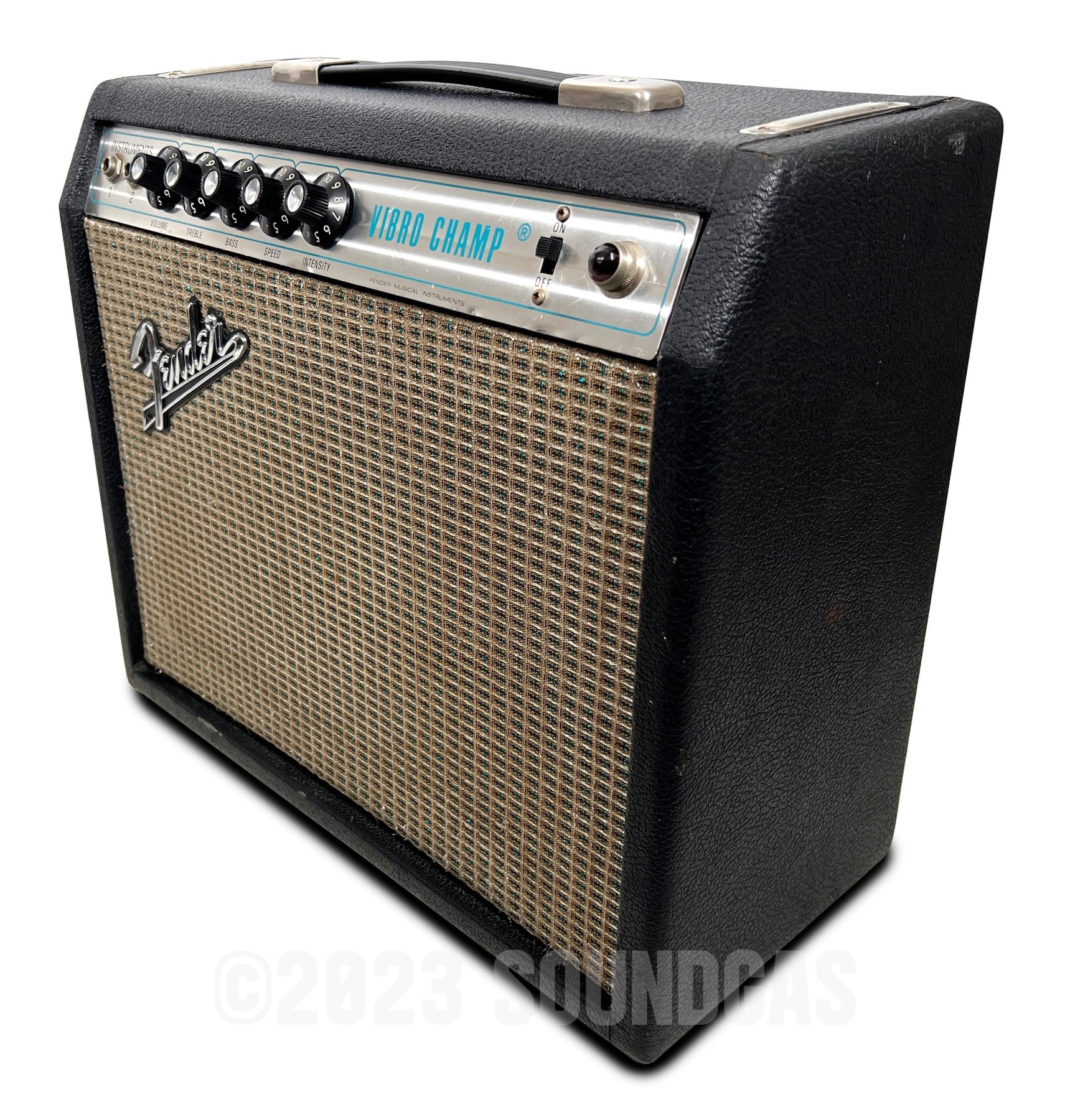 Fender Vibro Champ 1971 Silverface - Image 2