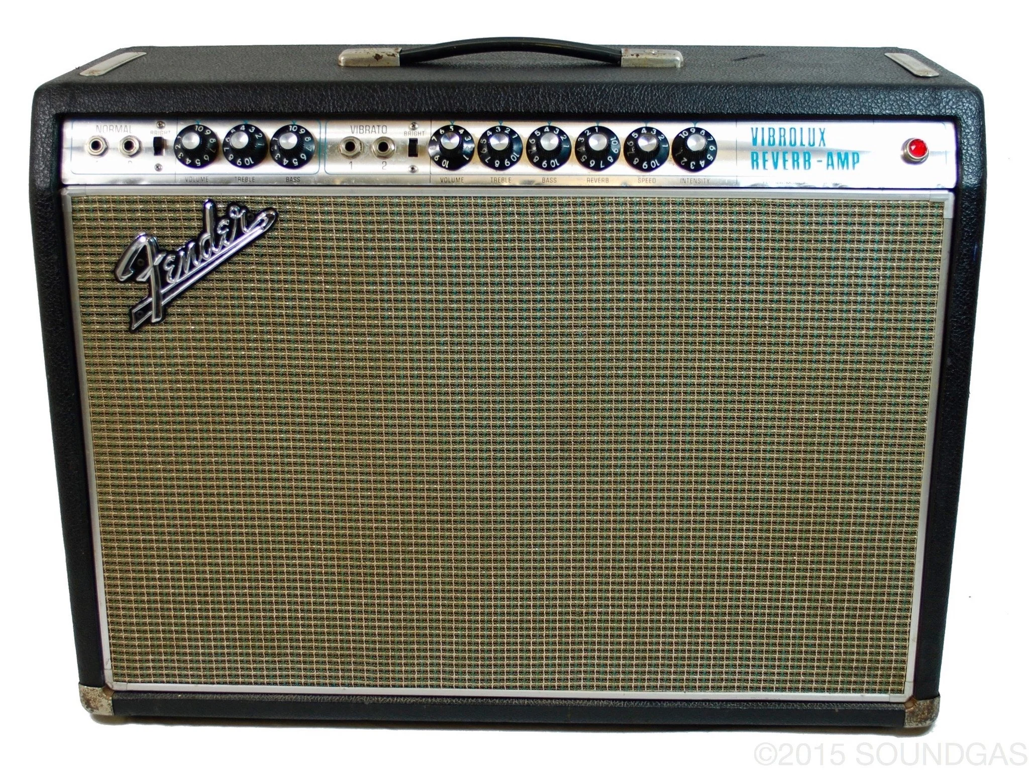 FENDER VIBROLUX REVERB AMP (Blackfaced)