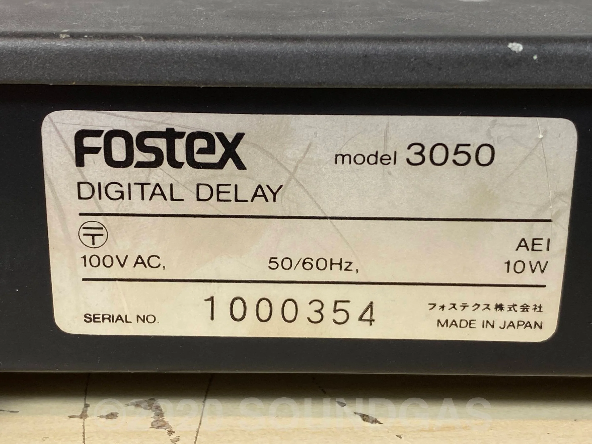 Fostex 3050 Digital Delay - Image 6
