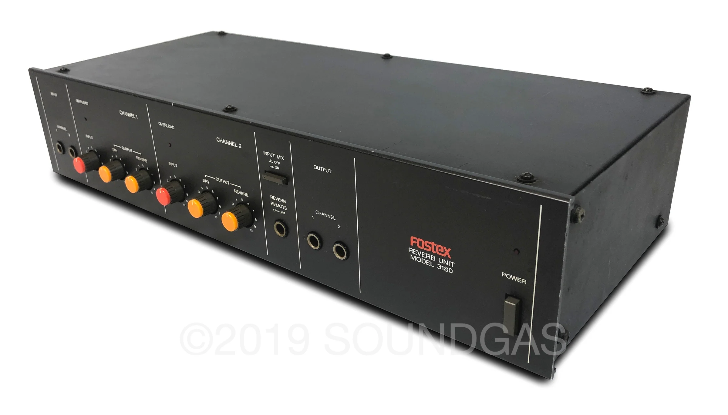 Fostex 3180 2-Channel Reverb - Image 3