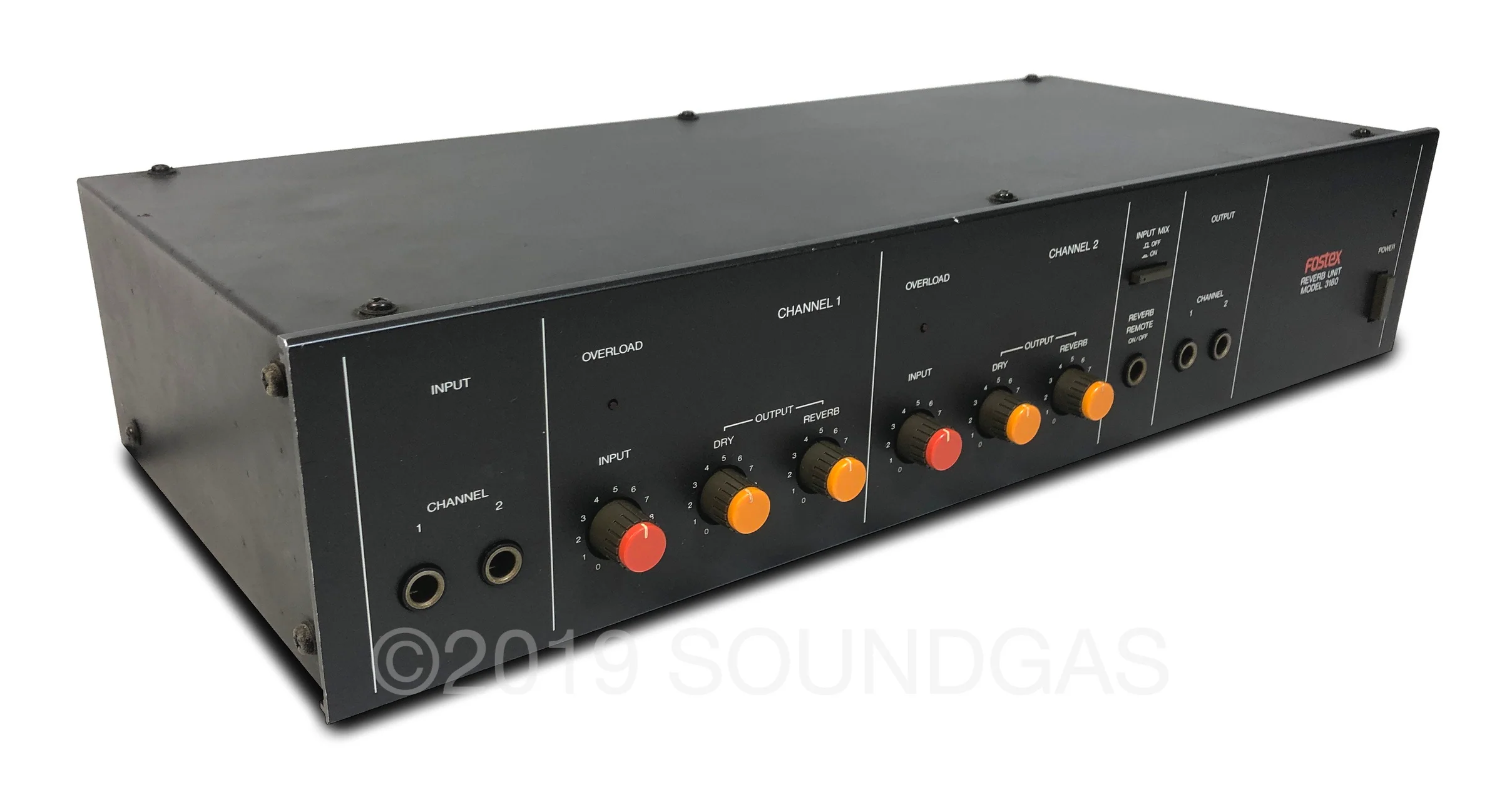 Fostex 3180 2-Channel Reverb - Image 4