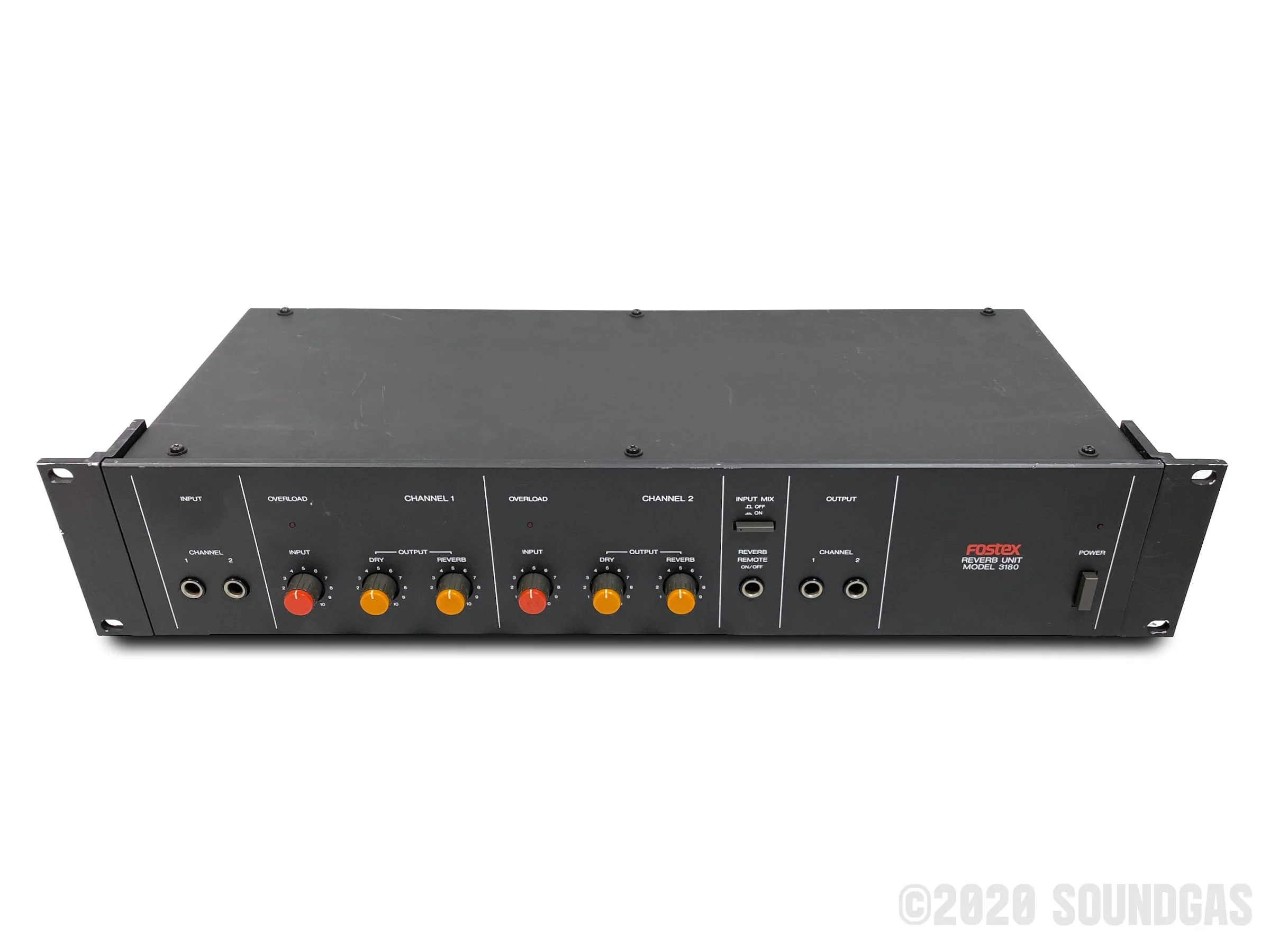 Fostex Model 3180 2-Channel Reverb