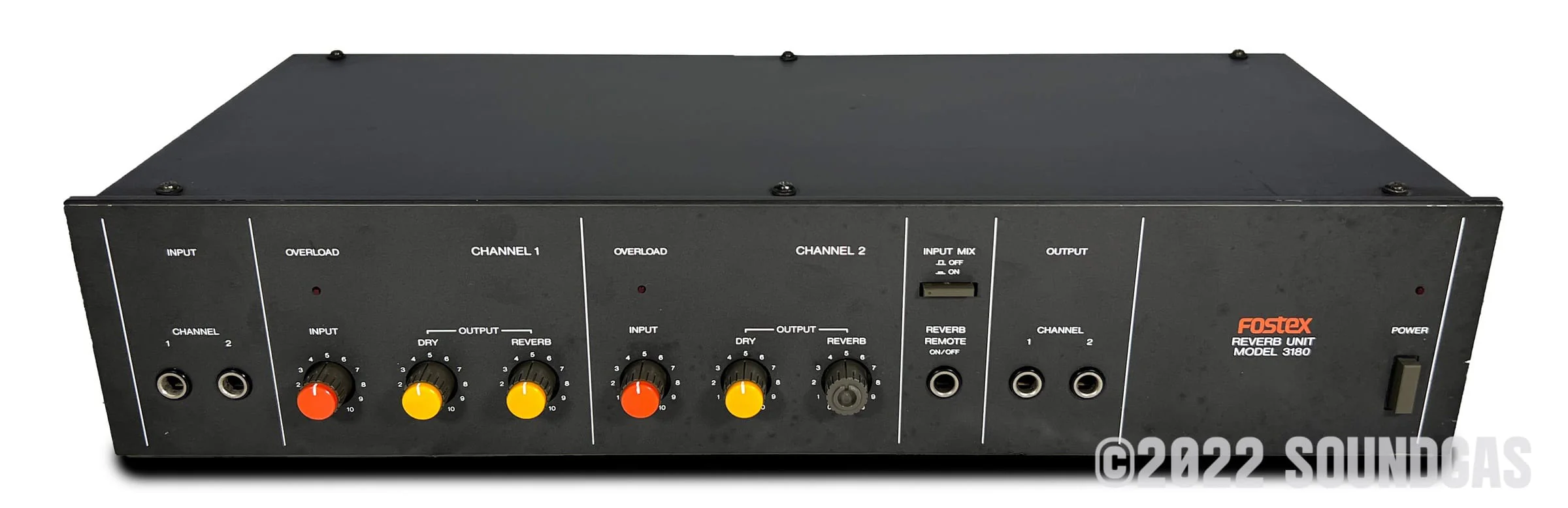 Fostex Model 3180 2-Channel Reverb - Image 7