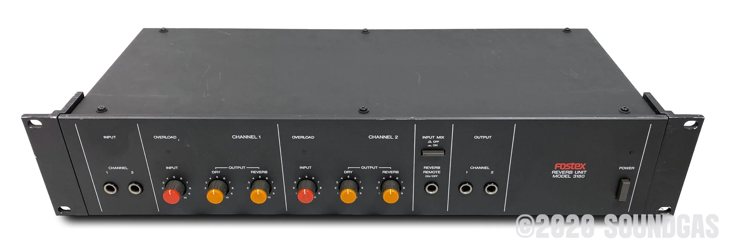 Fostex Model 3180 2-Channel Reverb - Image 7
