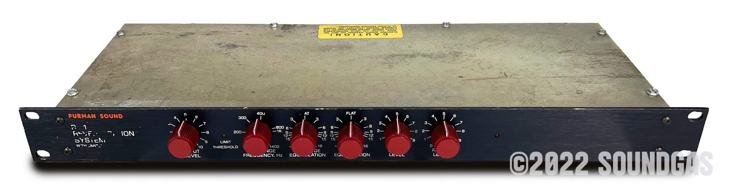 Furman Sound RV-1 Spring Reverb with Limiter - Image 7