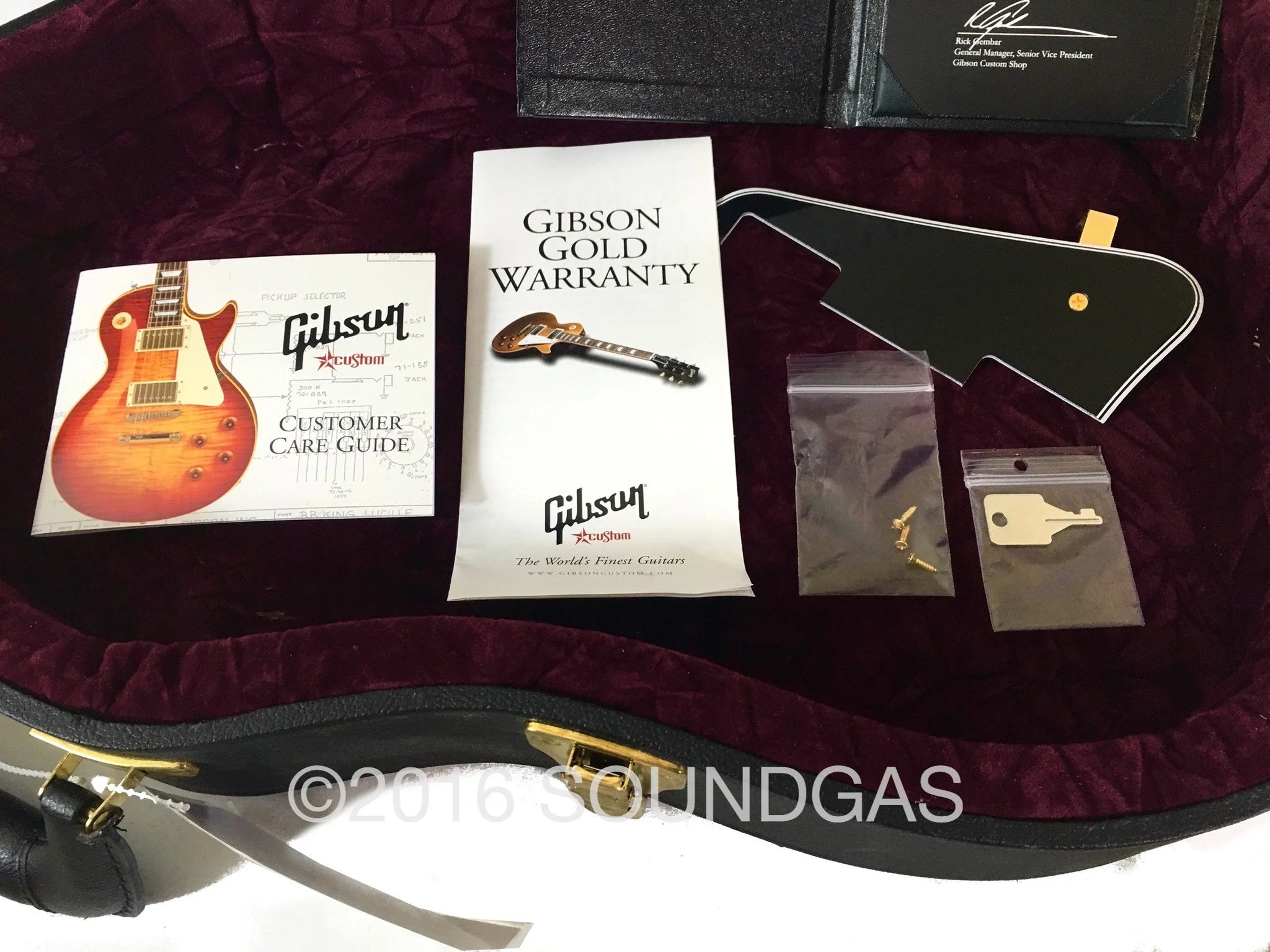 2008 GIBSON LES PAUL CUSTOM '68 CHERRY Mint/Unplayed - Image 13