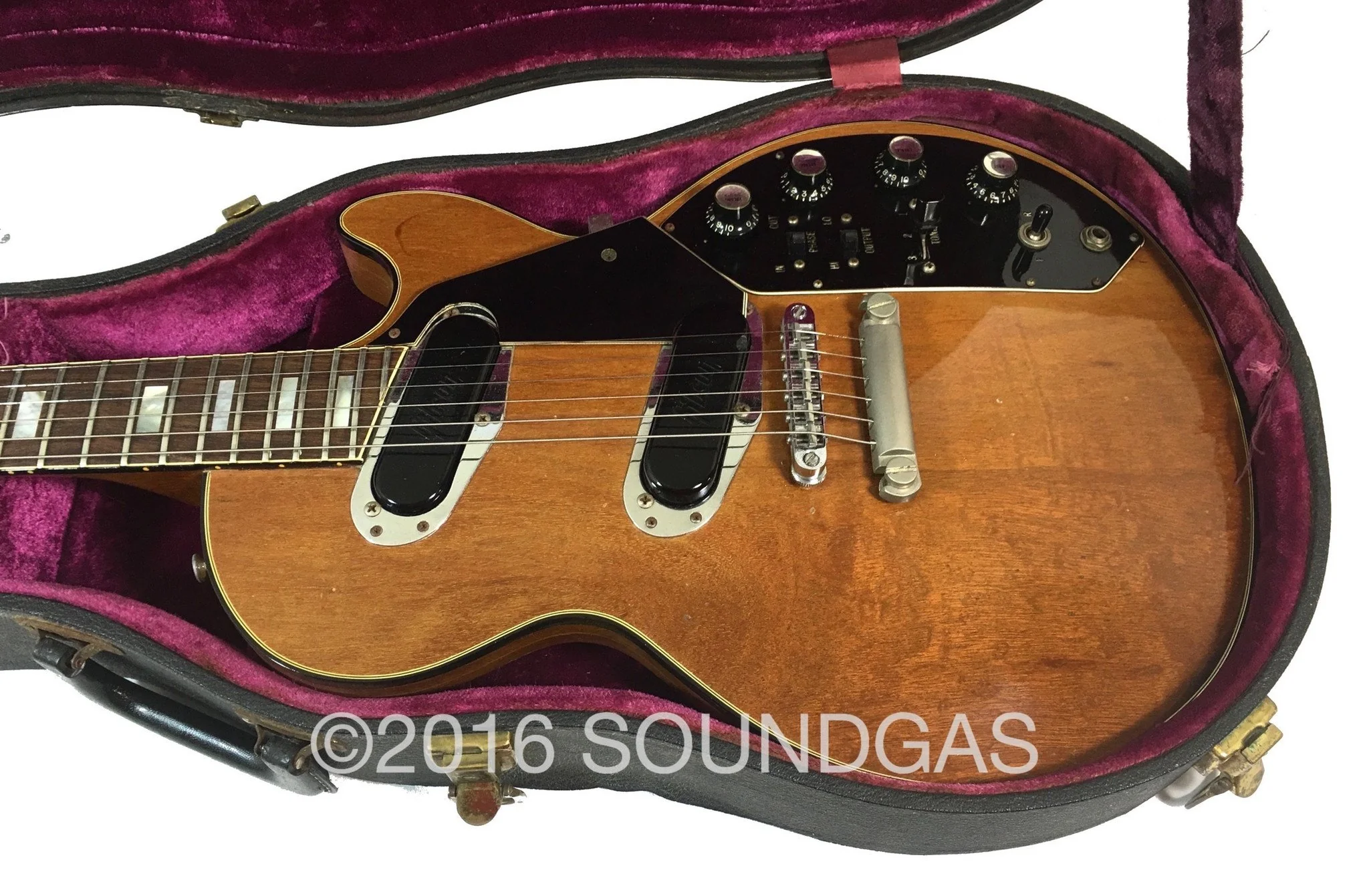 c1972 Gibson Les Paul Recording Natural Mahogany - Image 2