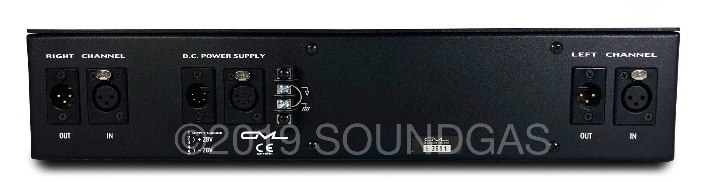 GML 8200 Stereo Parametric EQ & 8355 PSU - Image 3
