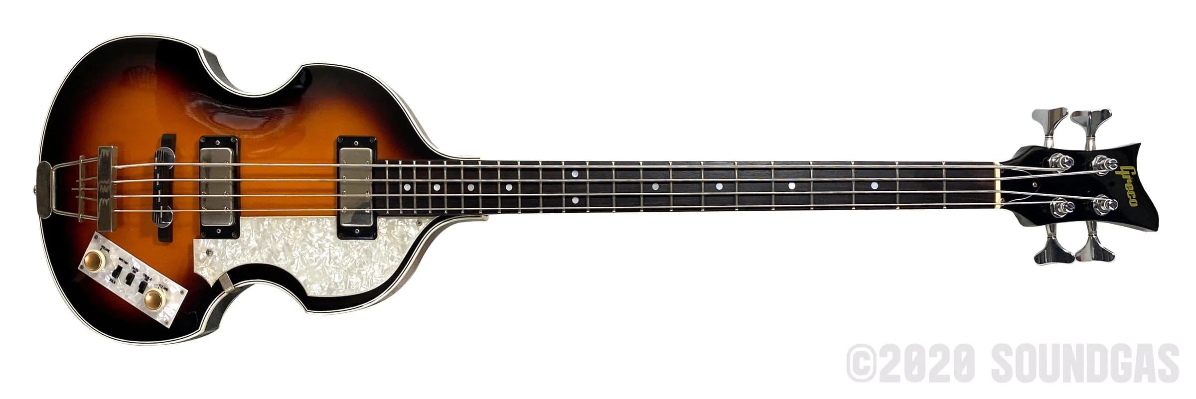 Greco VB-80 Violin Bass - 1978 - Image 9