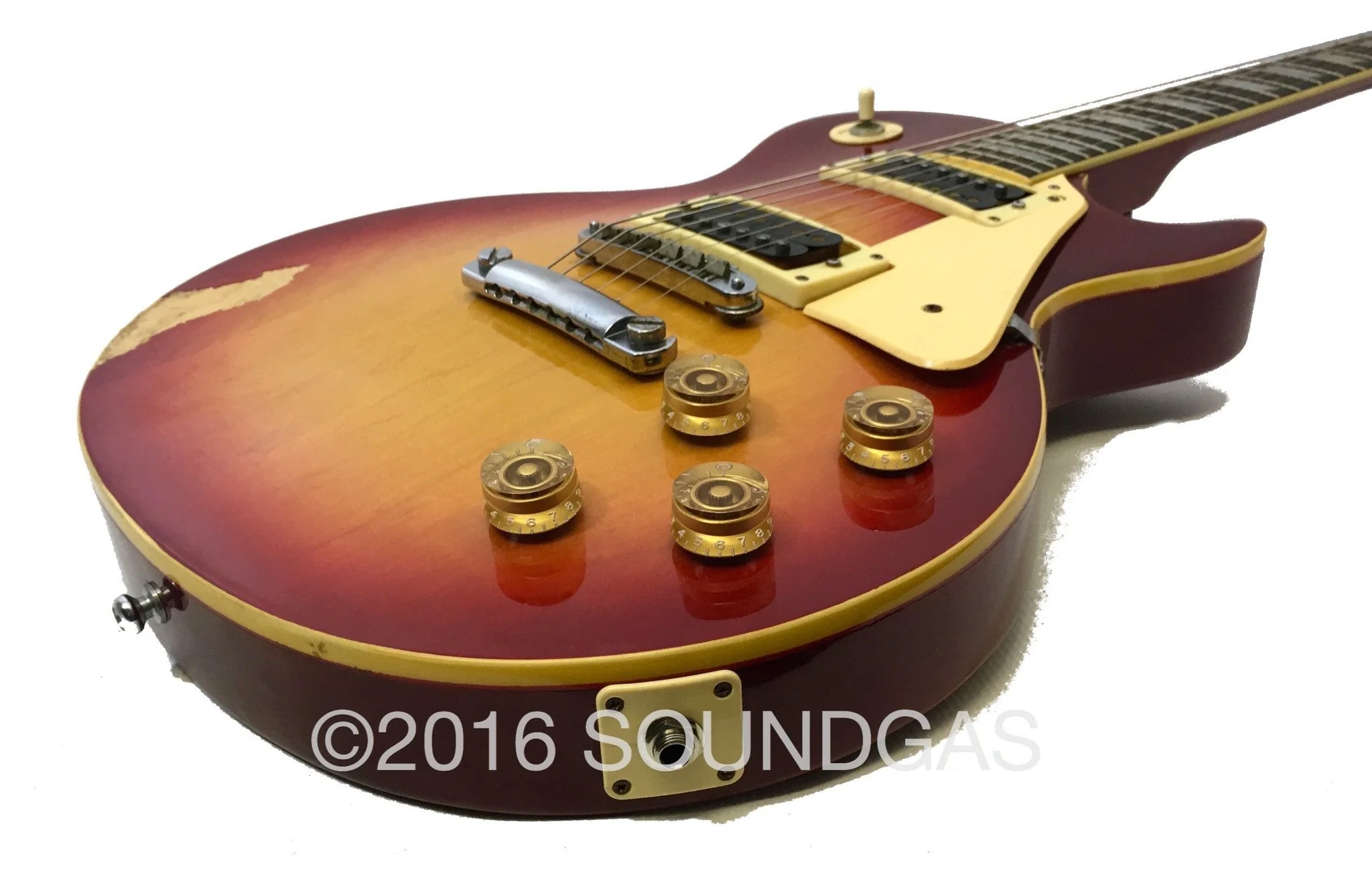 Guyatone 'Les Paul' Model Japan 'Lawsuit' Guitar - Image 9