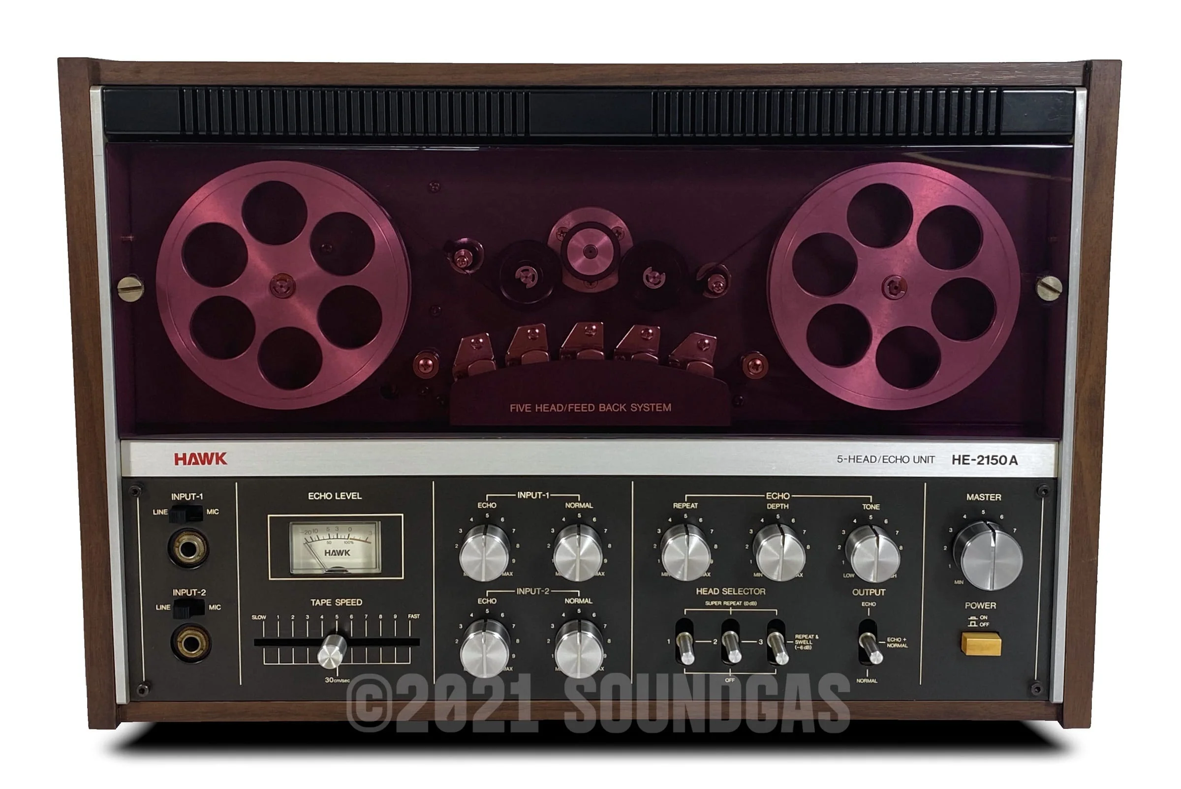 Hawk HE-2150 Open-Reel Tape Echo - Image 2