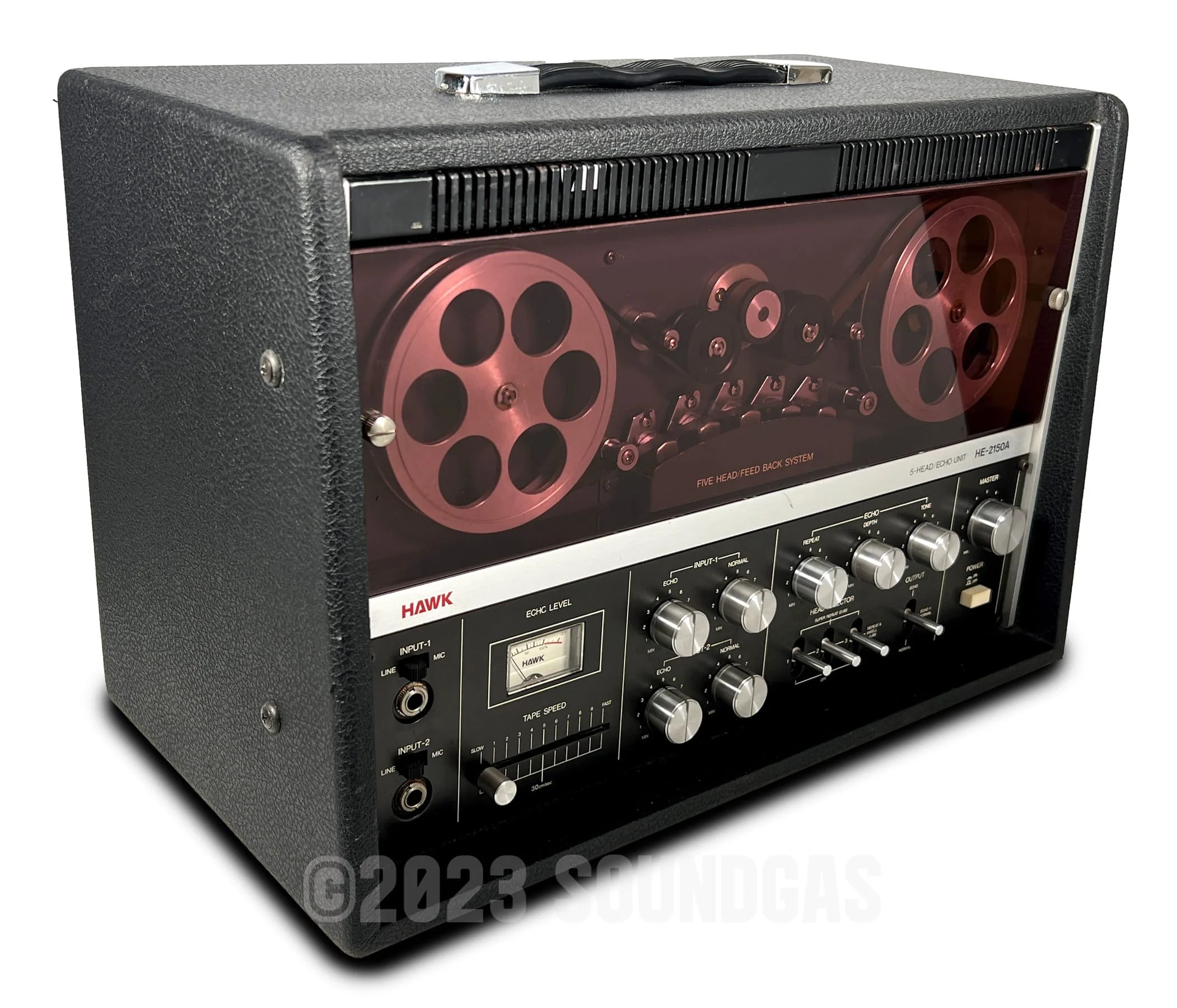 Hawk HE-2150A Open Reel Tape Echo - Image 4