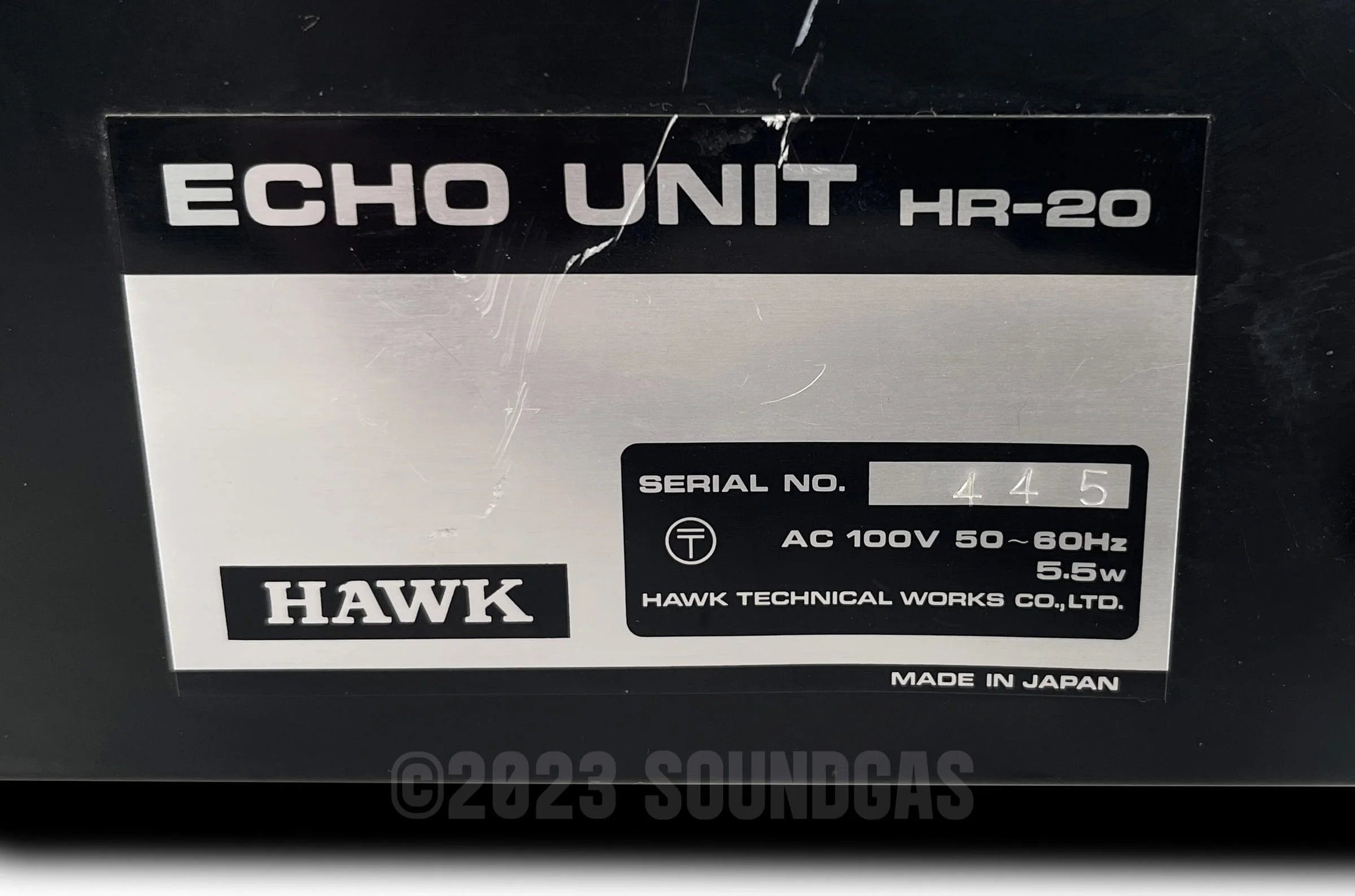 Hawk HR-20 Spring Reverb - Image 5