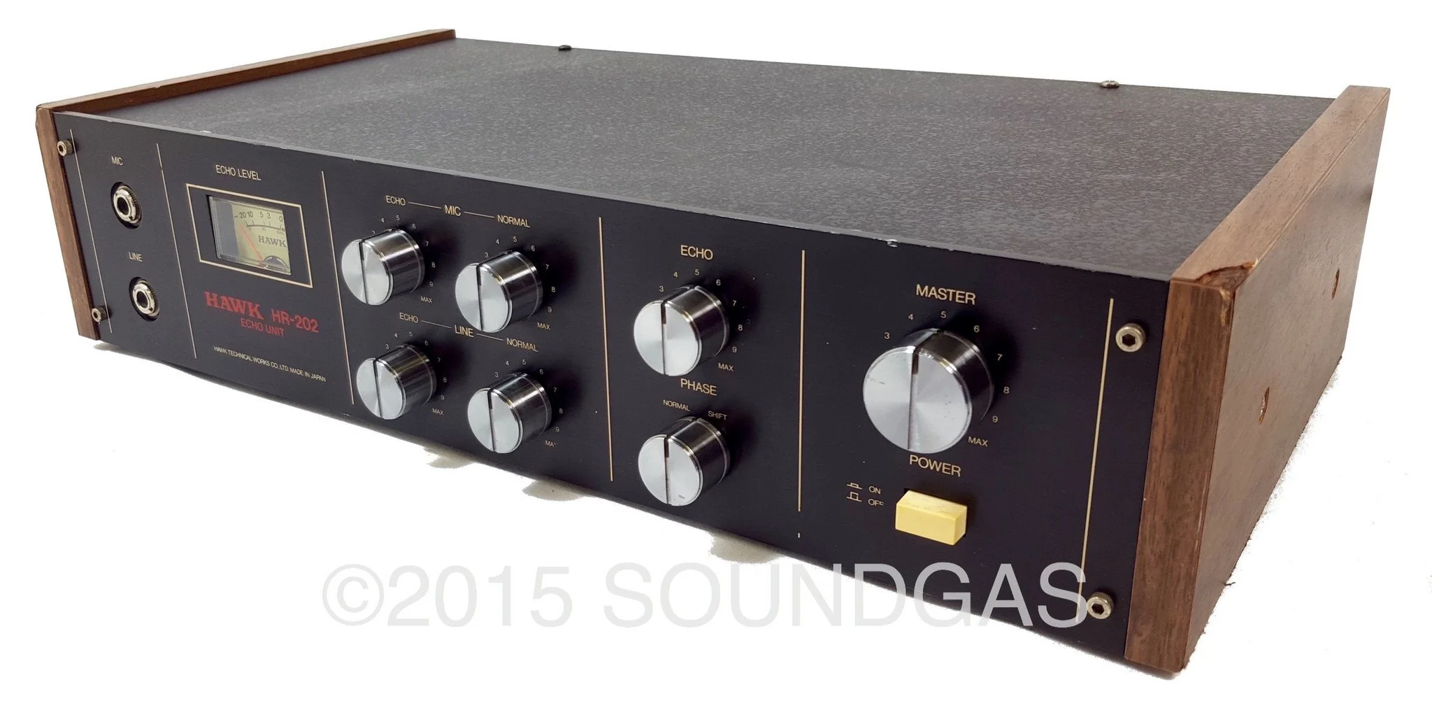 HAWK HR-202 ECHO UNIT spring reverb - Image 3