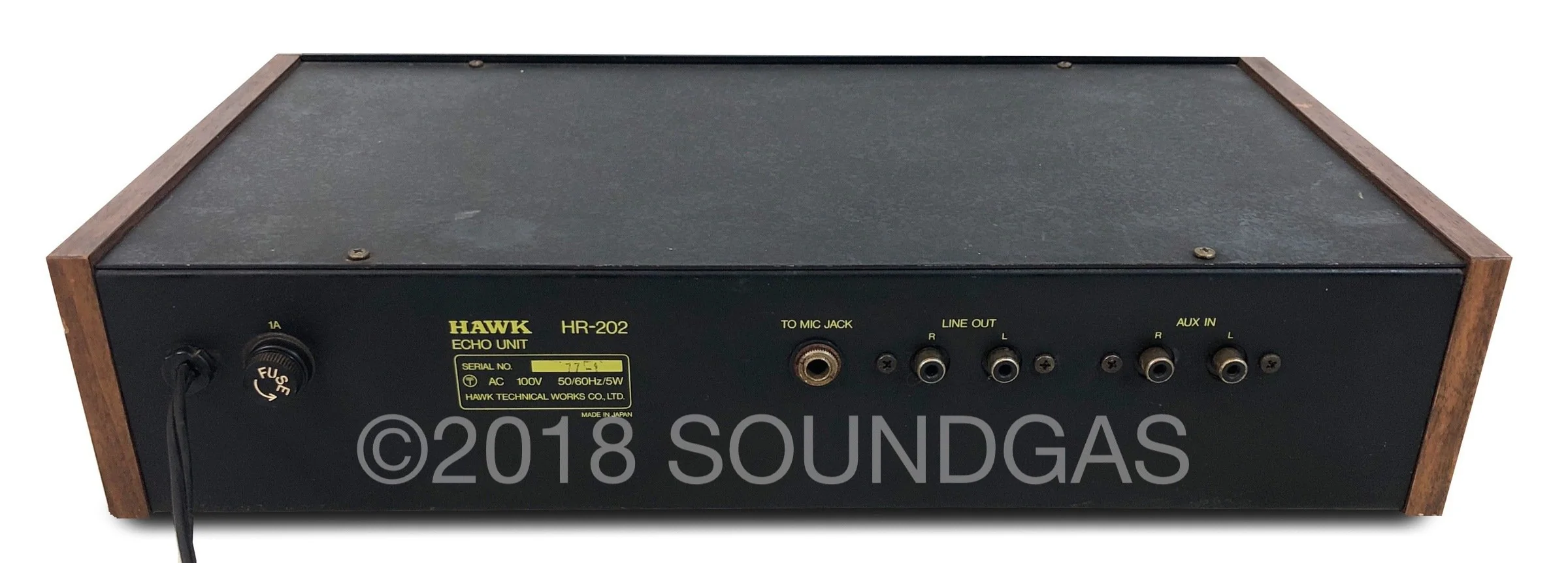 Hawk HR-202 Echo Unit - Spring Reverb - Image 5