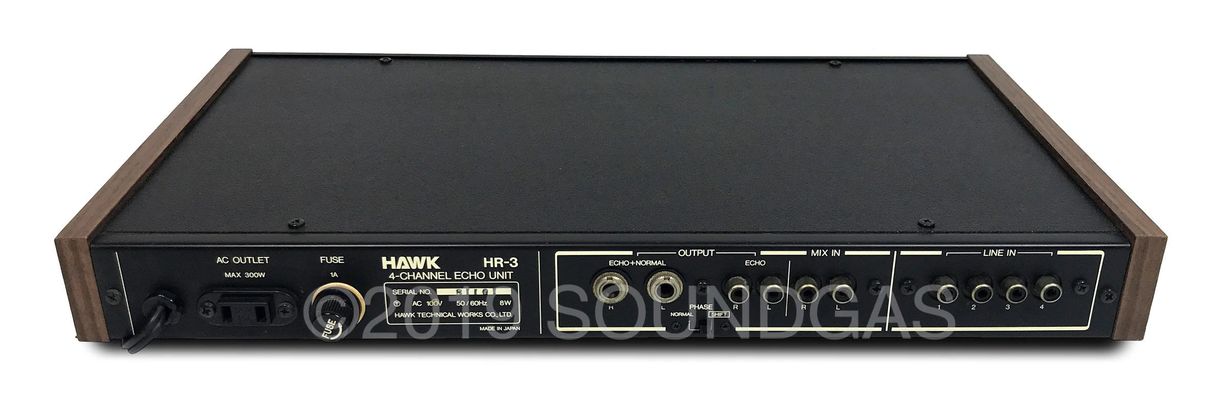 Hawk HR-3 4-Channel Spring Reverb - CLEARANCE - Image 2