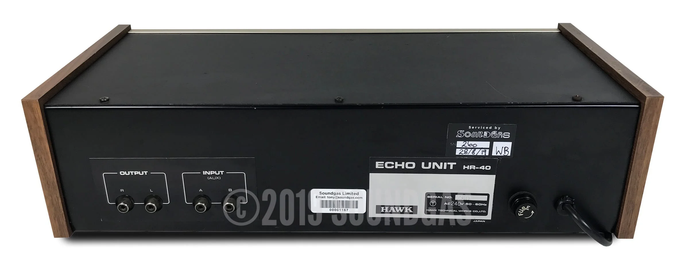 Hawk HR-40 Stereo Spring Reverb - Image 5