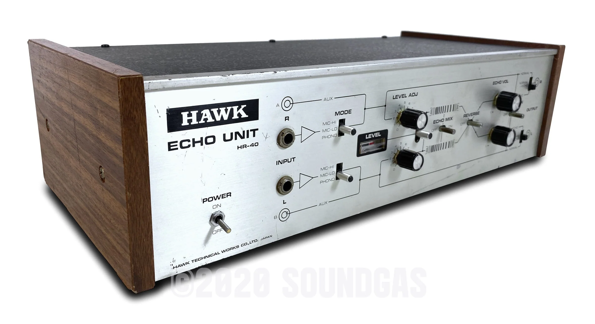 Hawk HR-40 Stereo Spring Reverb - Image 4