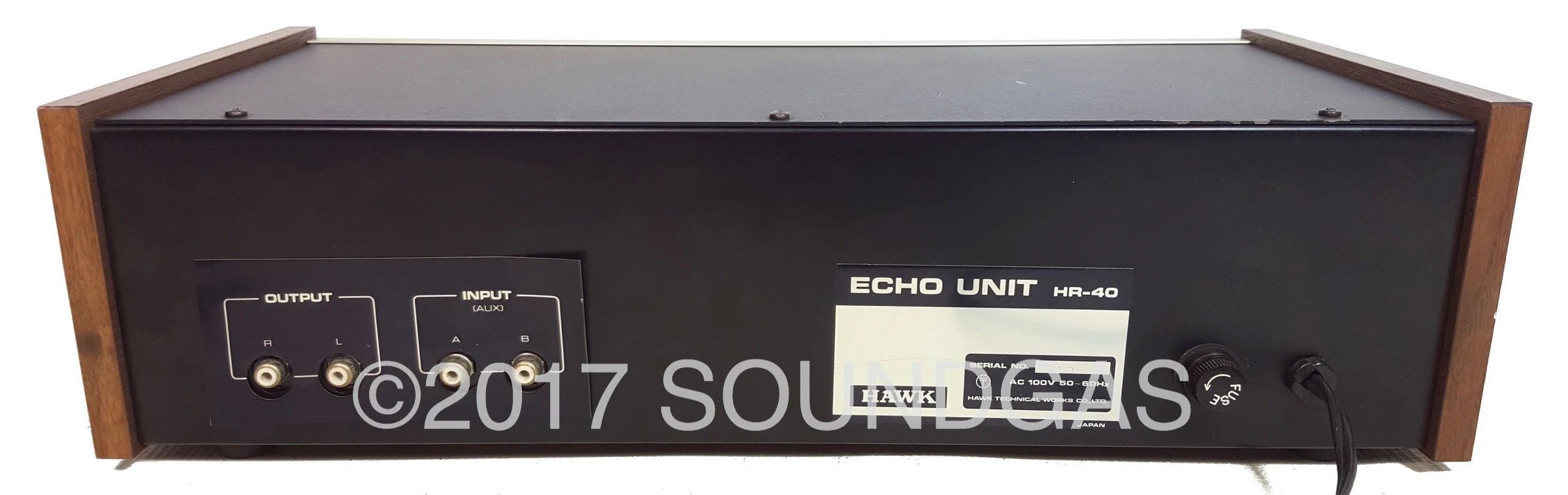 Hawk HR-40 Stereo Spring Reverb - Image 5