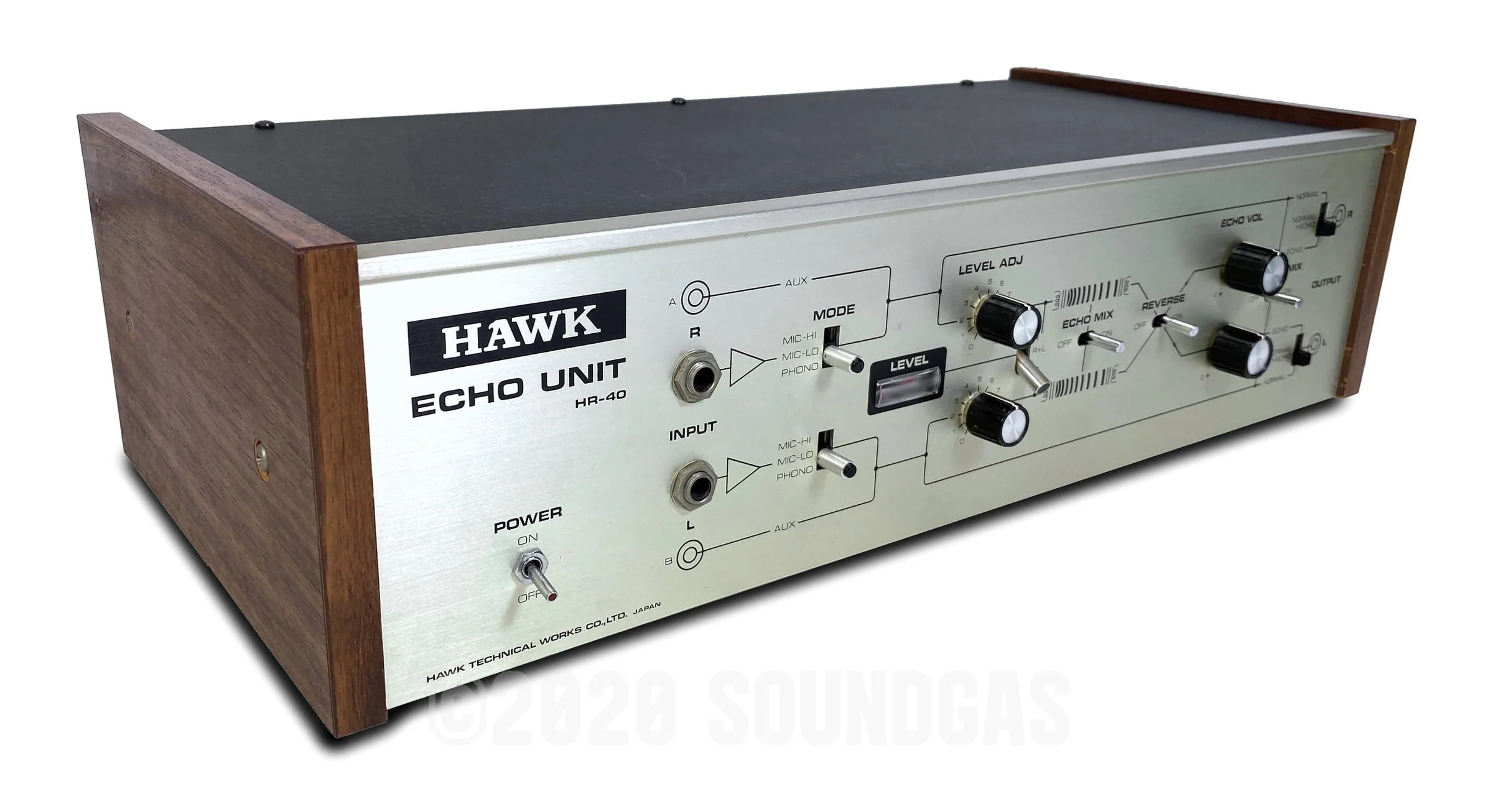 Hawk HR-40 Stereo Spring Reverb - Image 4