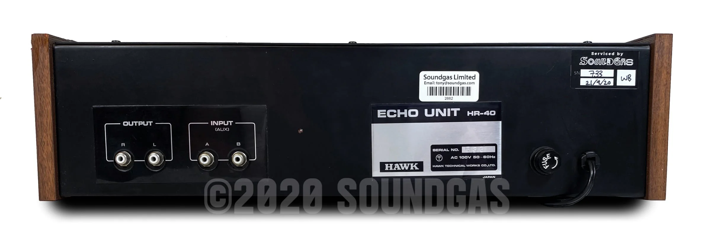Hawk HR-40 Stereo Spring Reverb - Image 5