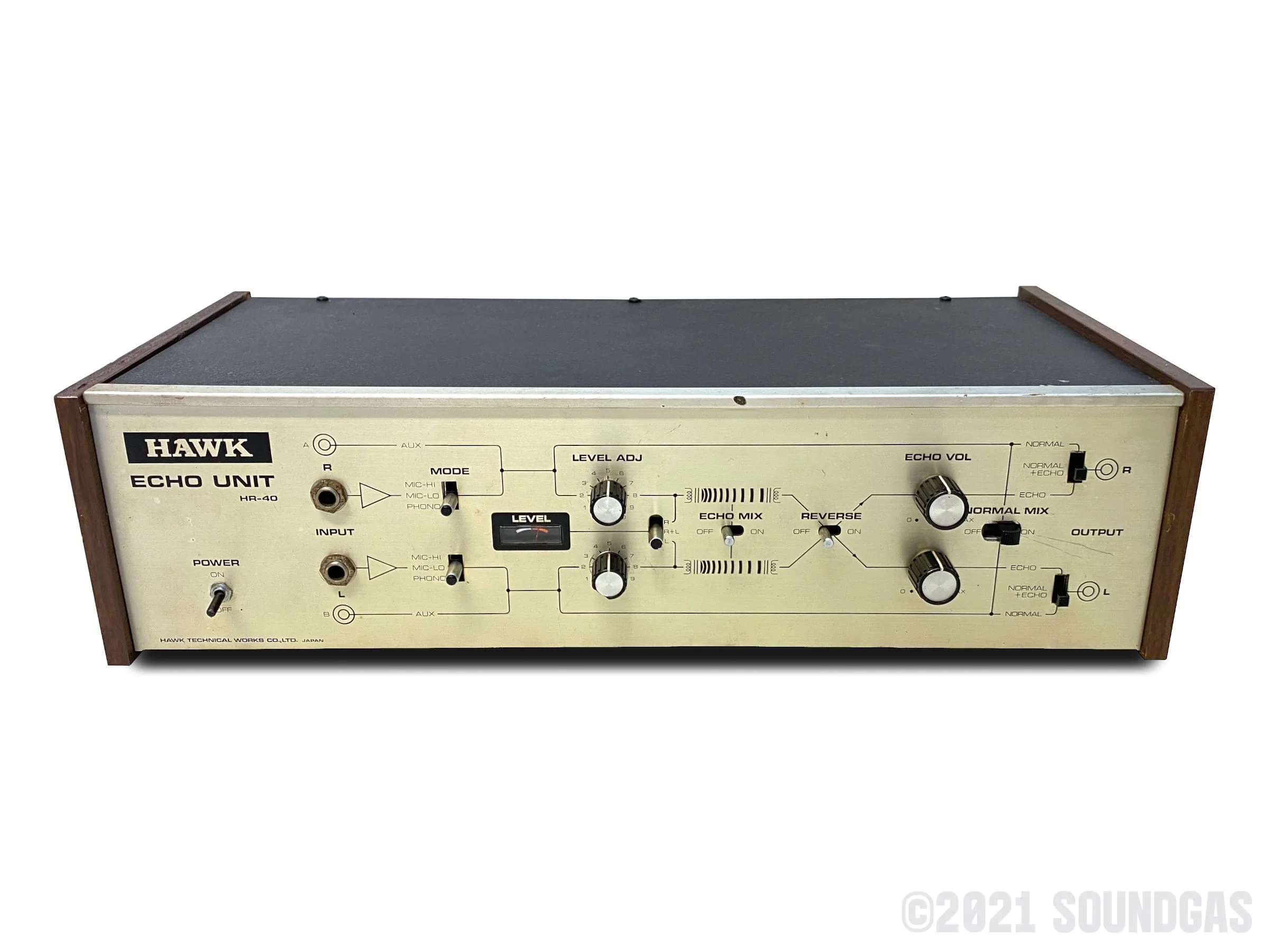 Hawk HR-40 Stereo Spring Reverb