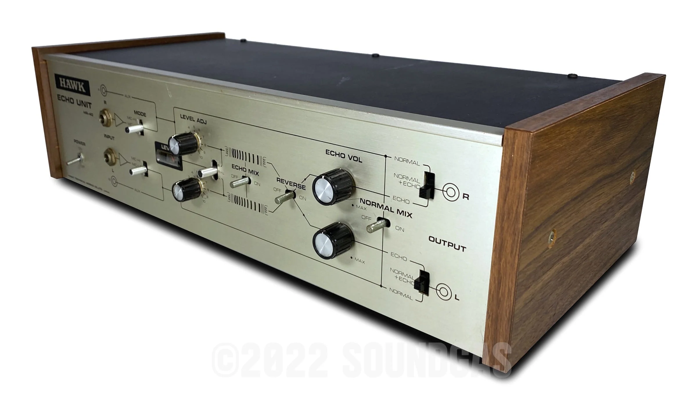 Hawk HR-40 Stereo Spring Reverb - Image 3
