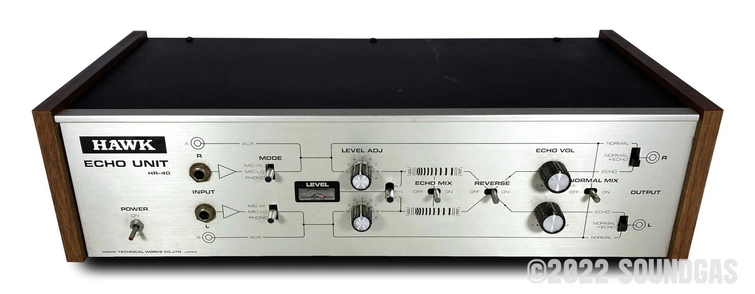 Hawk HR-40 Stereo Spring Reverb - Image 7