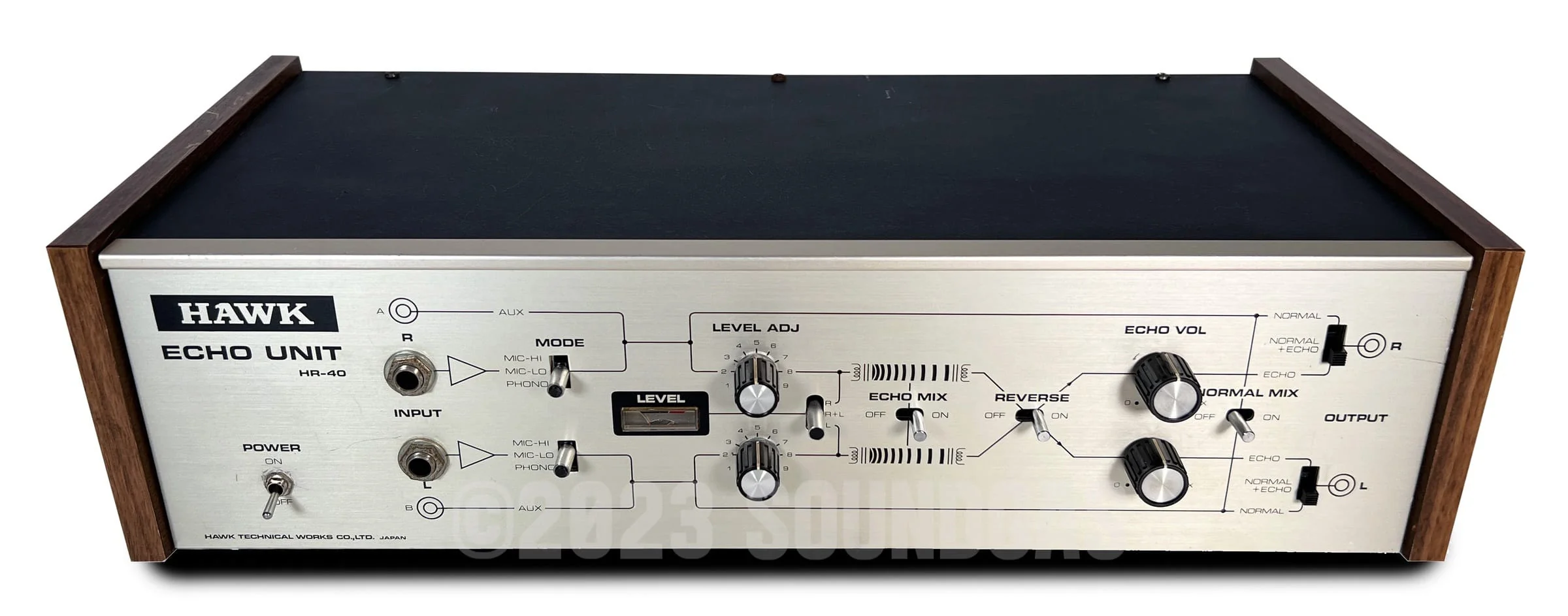 Hawk HR-40 Stereo Spring Reverb - Image 2