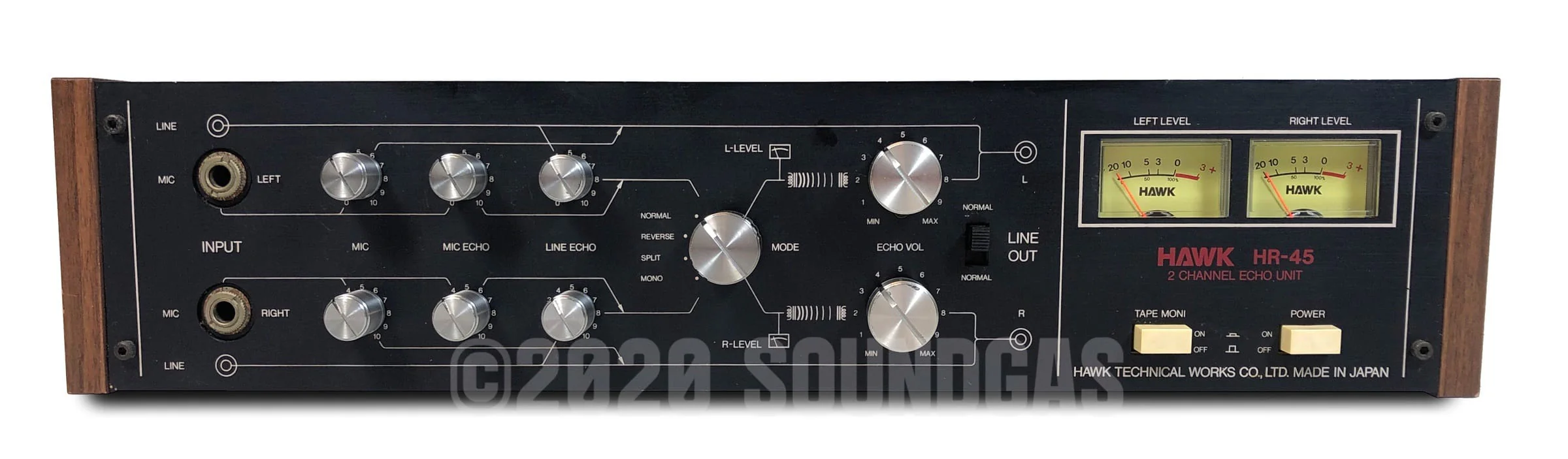 Hawk HR-45 Stereo Spring Reverb - Image 2
