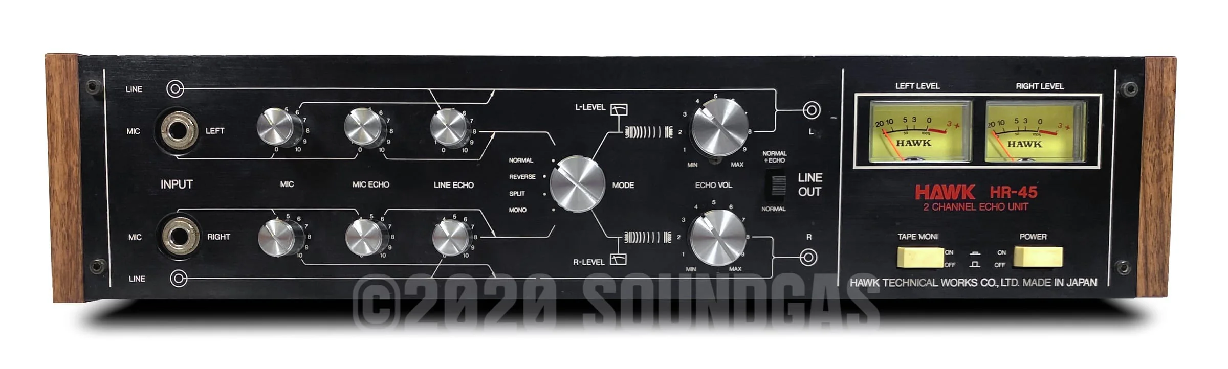 Hawk HR-45 Stereo Spring Reverb - Image 2