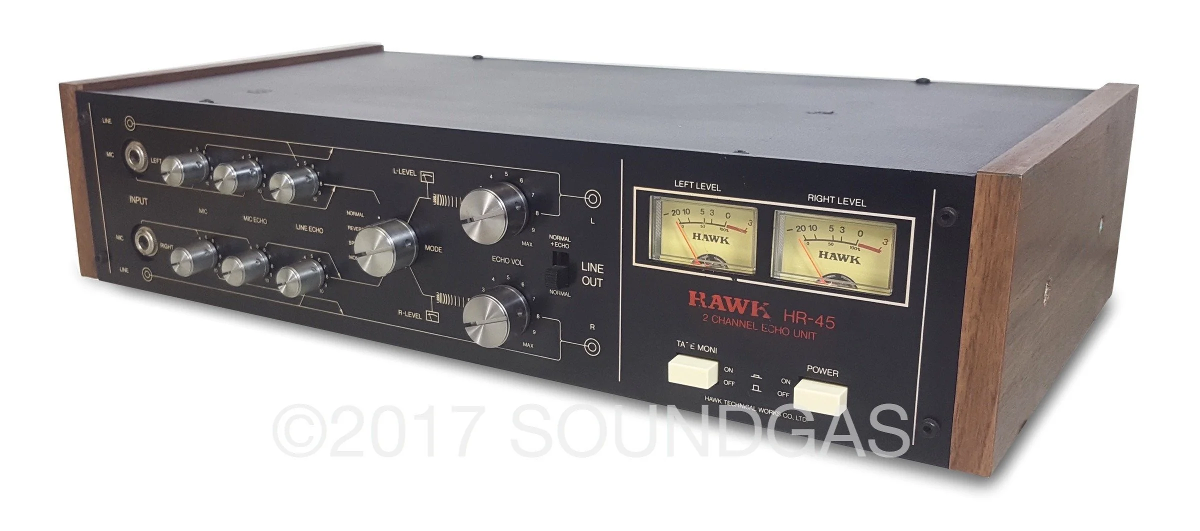 Hawk HR-45 Stereo Spring Reverb - Image 3