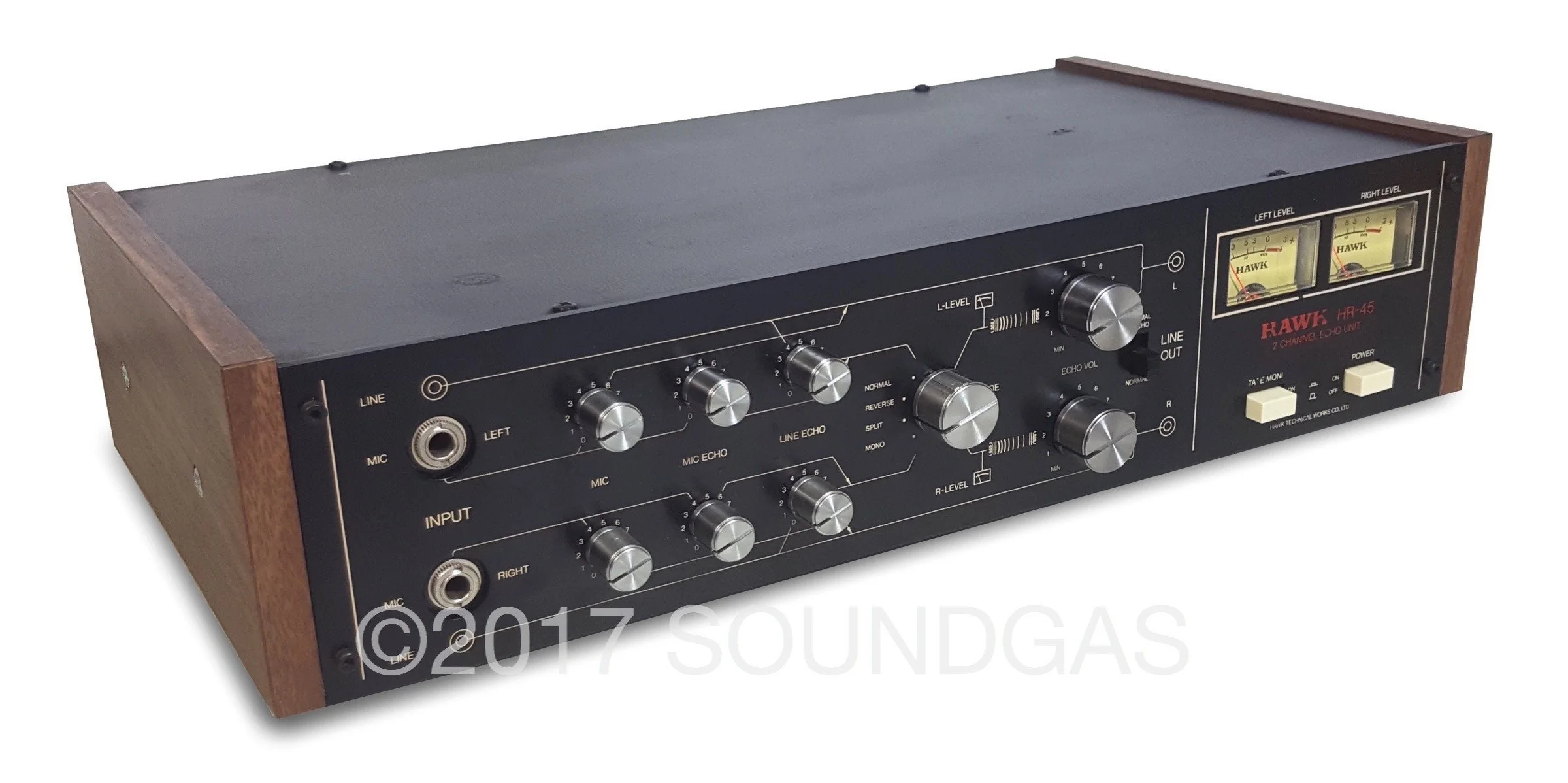 Hawk HR-45 Stereo Spring Reverb - Image 4
