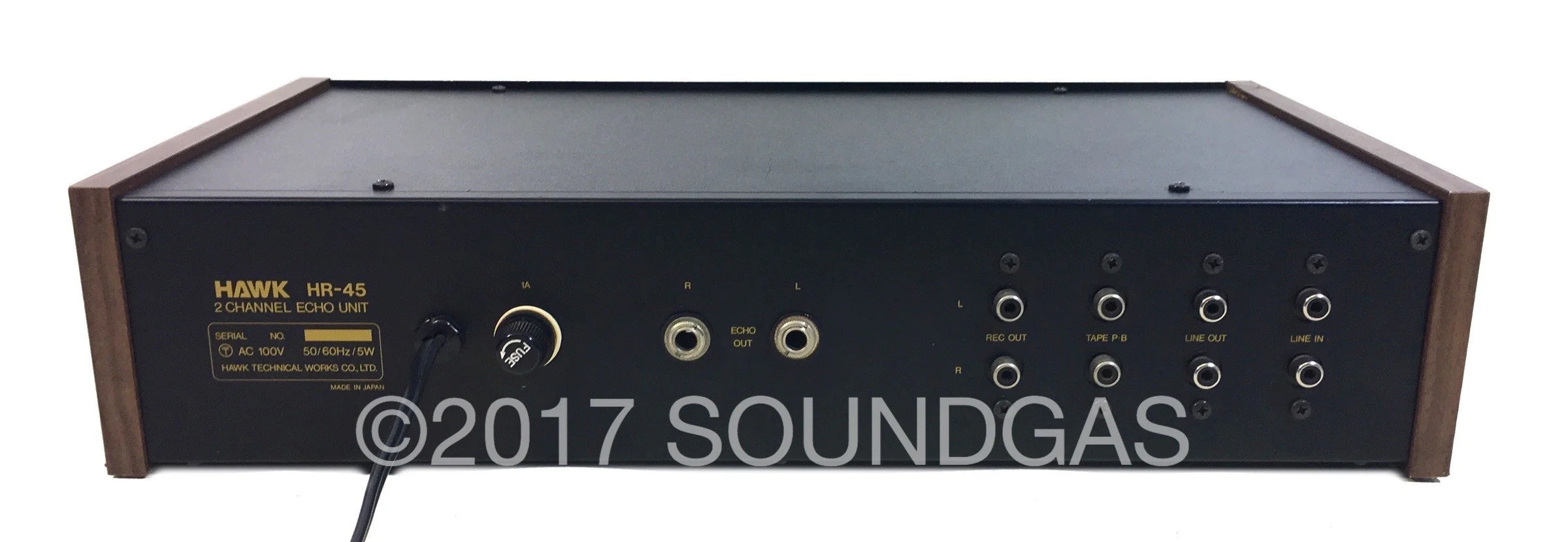 Hawk HR-45 Stereo Spring Reverb - Image 5