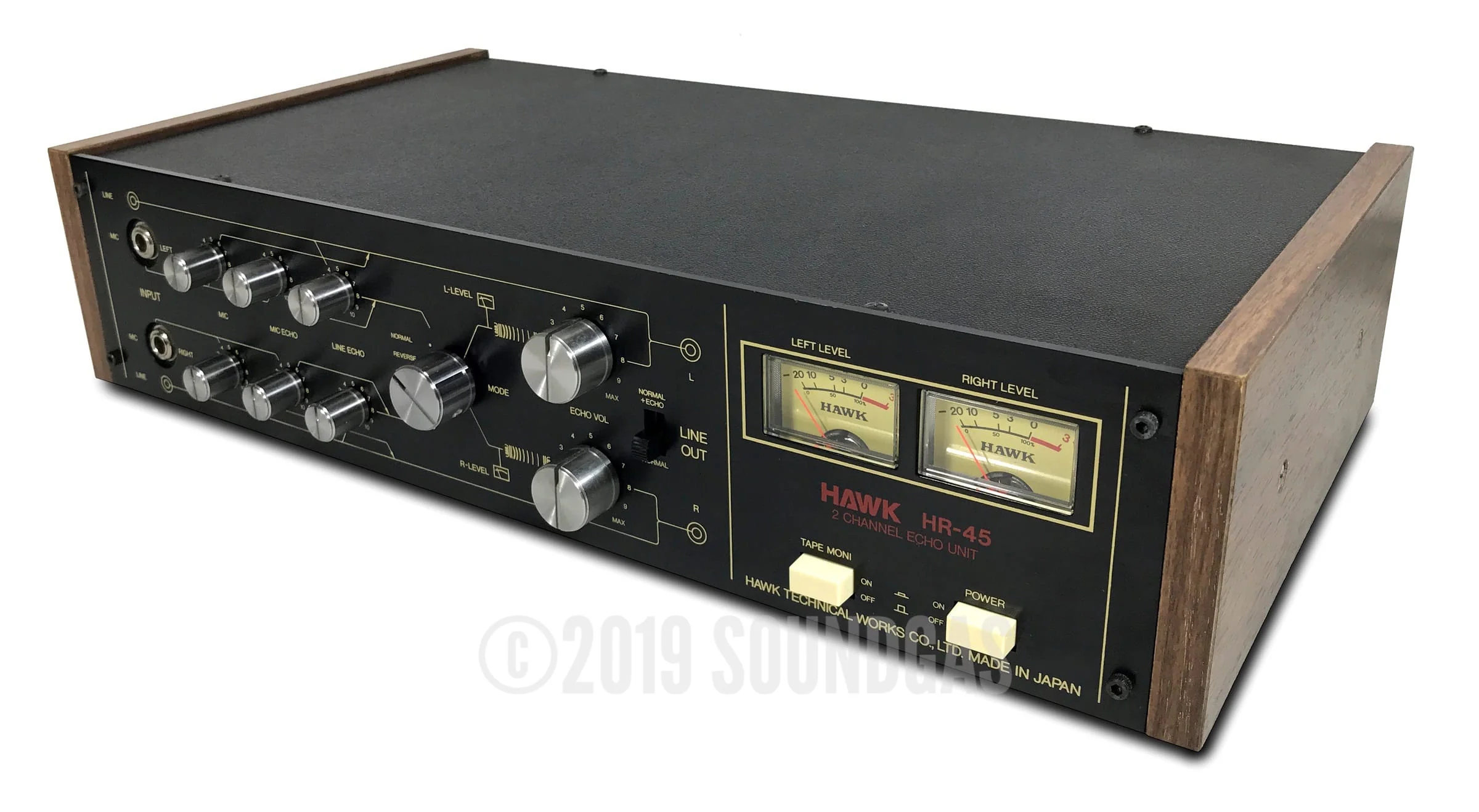 Hawk HR-45 Stereo Spring Reverb - Boxed - Image 5