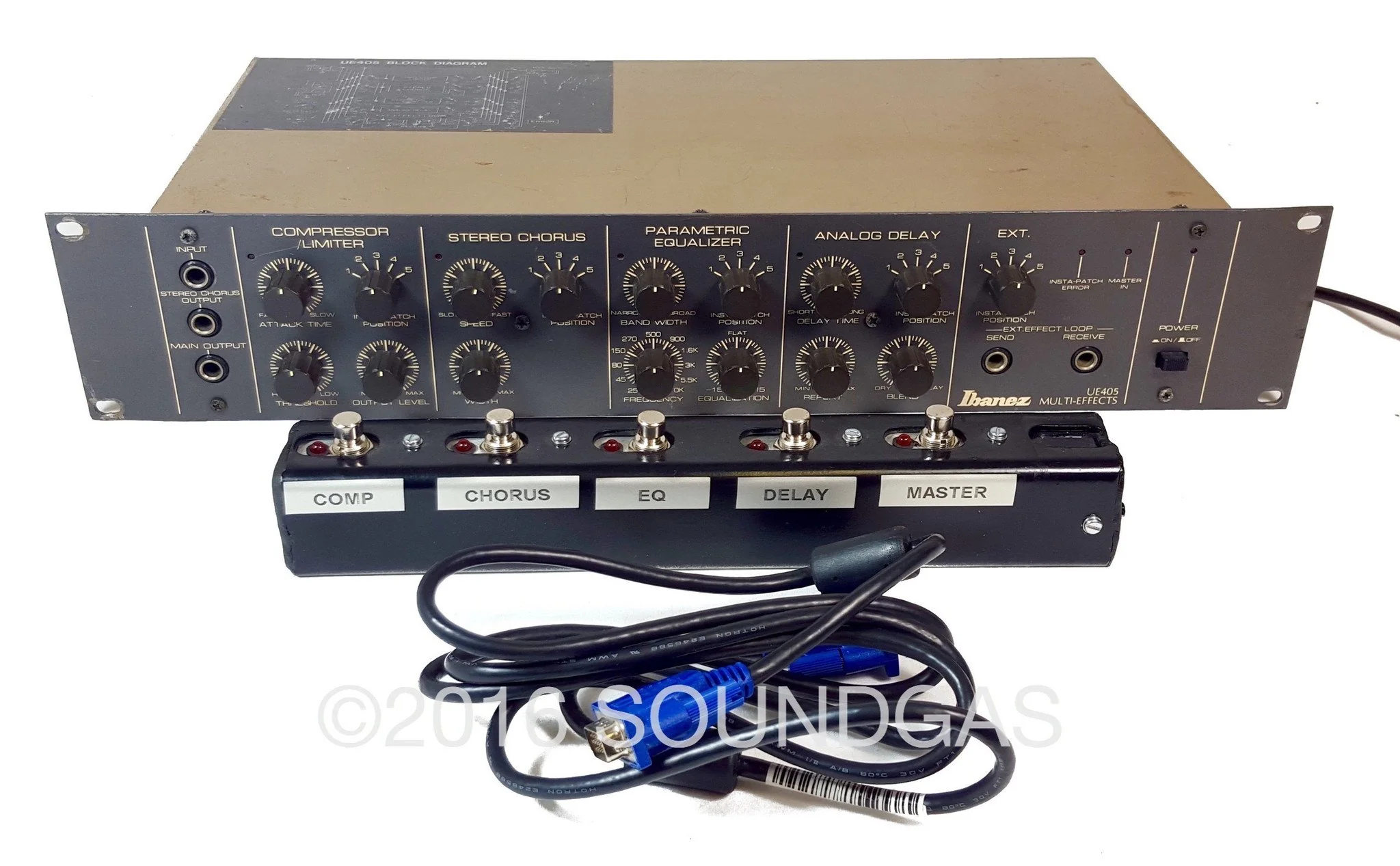 IBANEZ UE-405 Analogue Rack Multi-Effects - Image 2