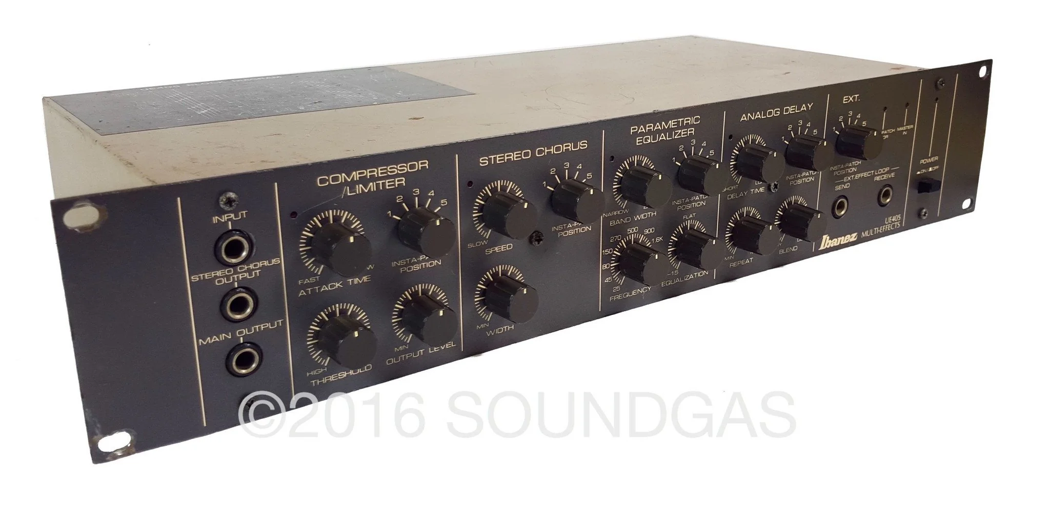 IBANEZ UE-405 Analogue Rack Multi-Effects - Image 7