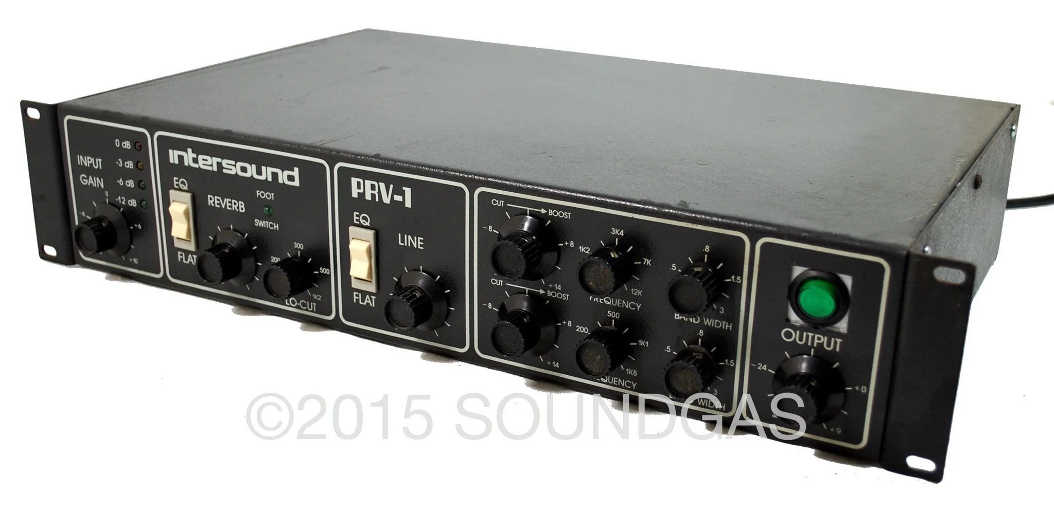 INTERSOUND PRV-1 spring reverb + eq & pre-amp - Image 3
