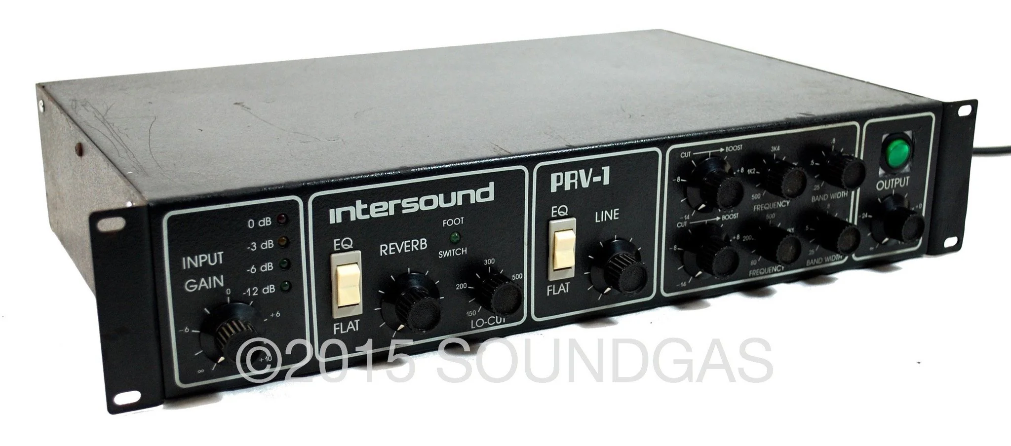 INTERSOUND PRV-1 spring reverb + eq & pre-amp - Image 4