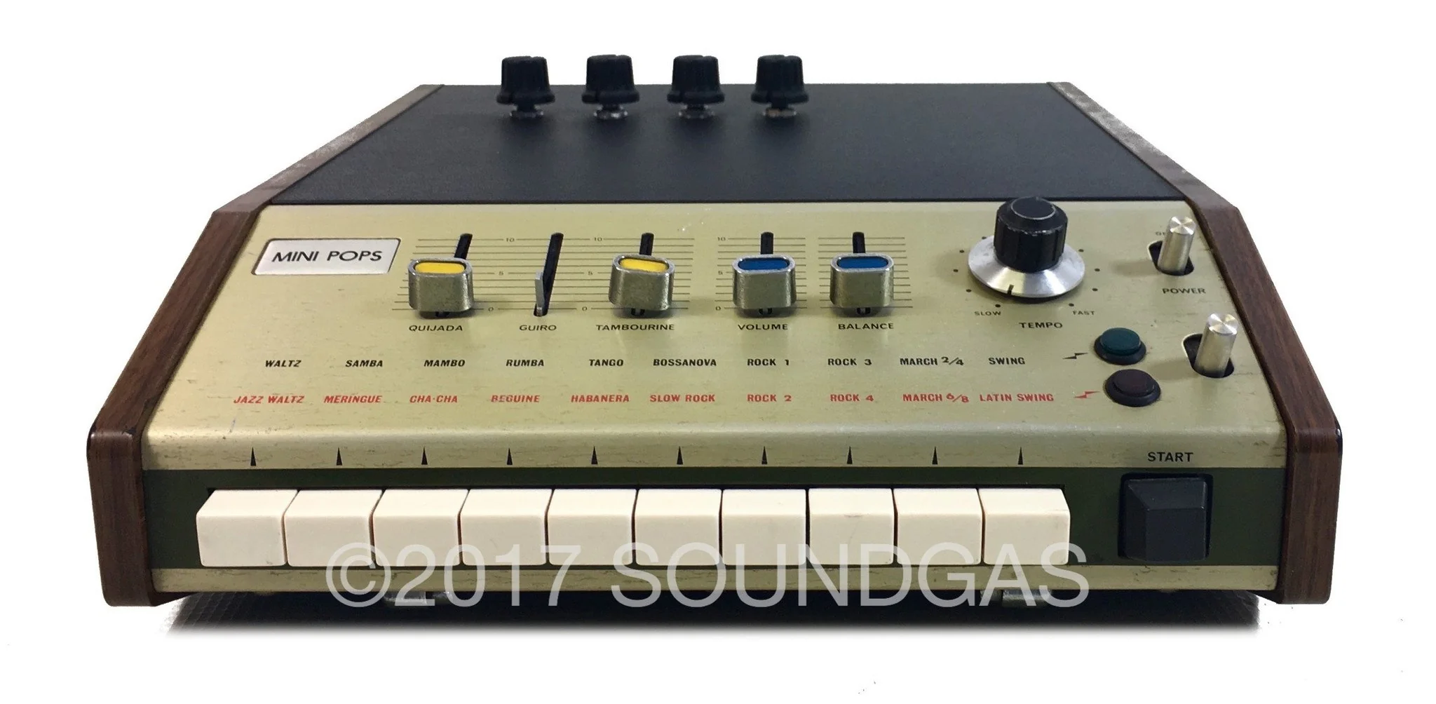 Keio (Korg) Mini Pops MP-7 - Modified - Image 2
