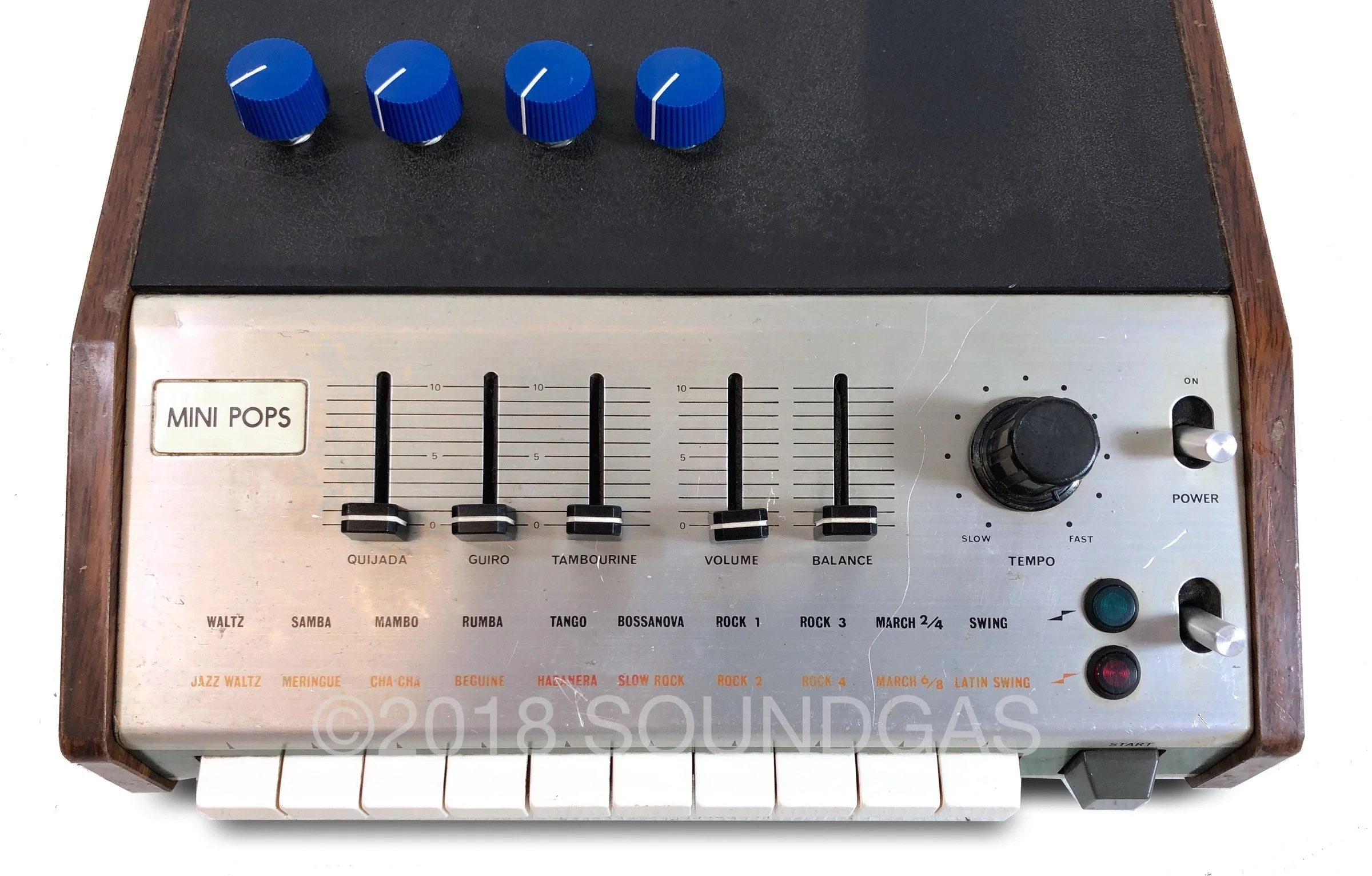 Keio (Korg) Mini Pops MP-7 - Modified - Image 2