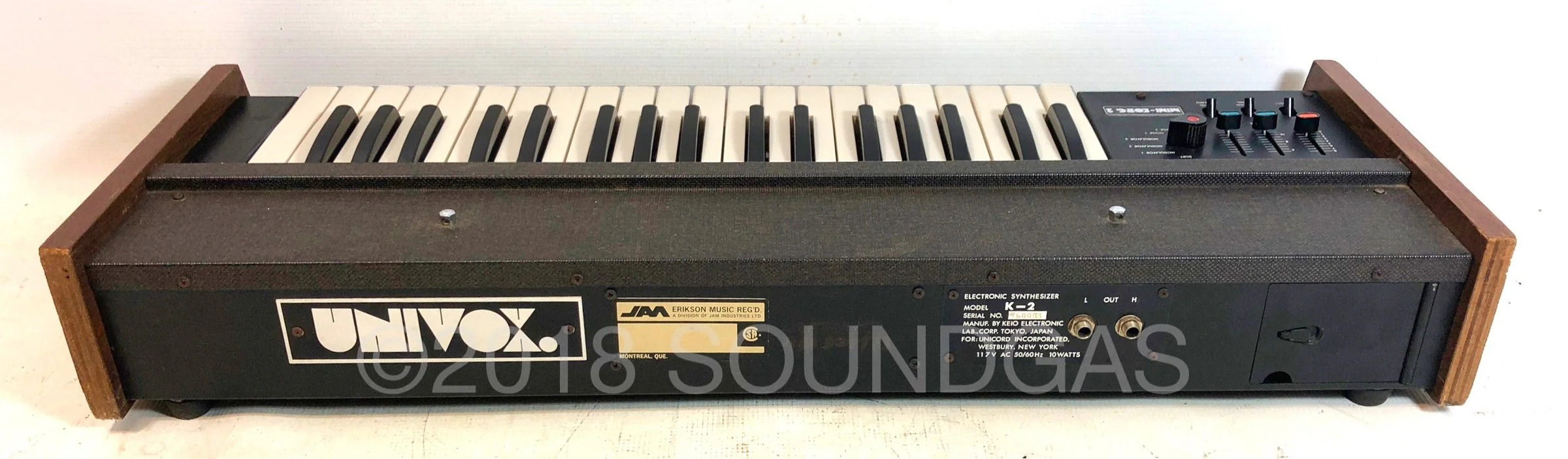Korg 700S (Univox Mini Korg 2) With Kenton CV/Gate - Image 8