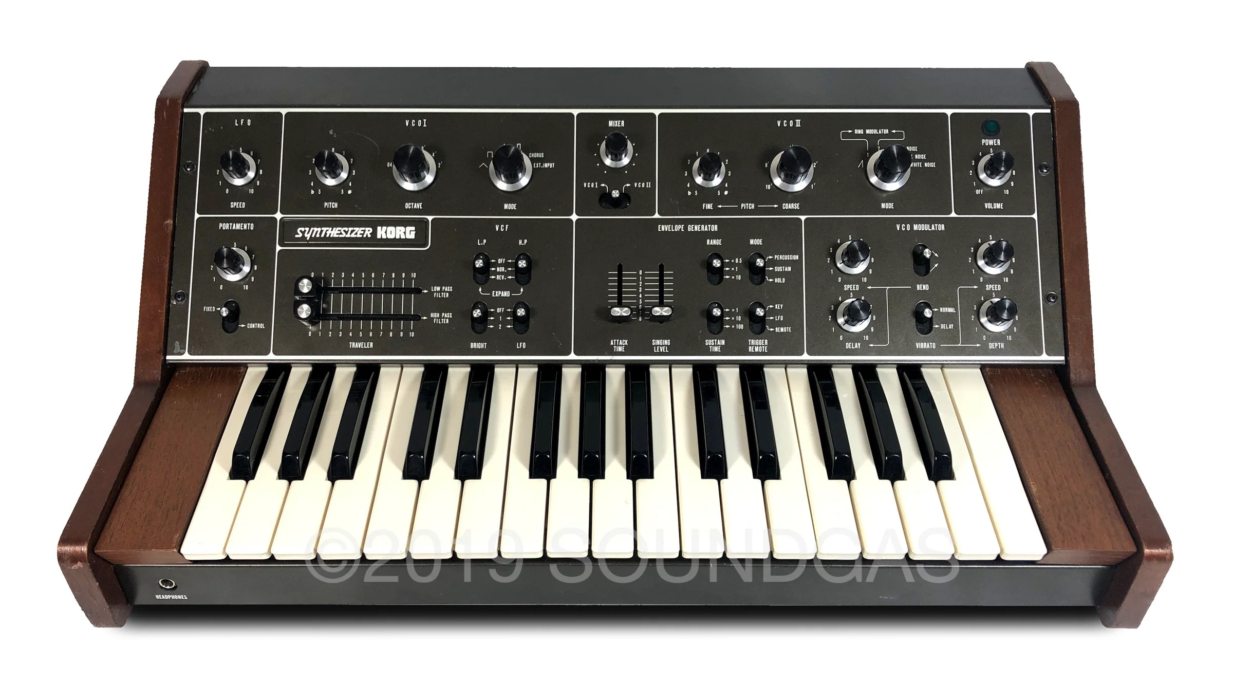 Korg 770 Electronic Synthesizer - Image 2