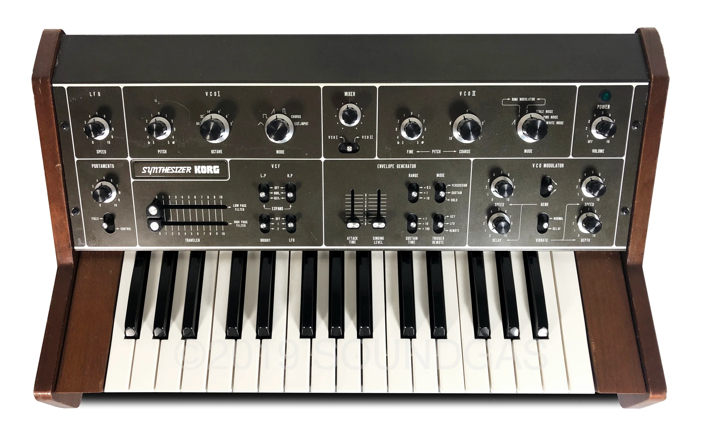 Korg 770 Electronic Synthesizer - Image 3