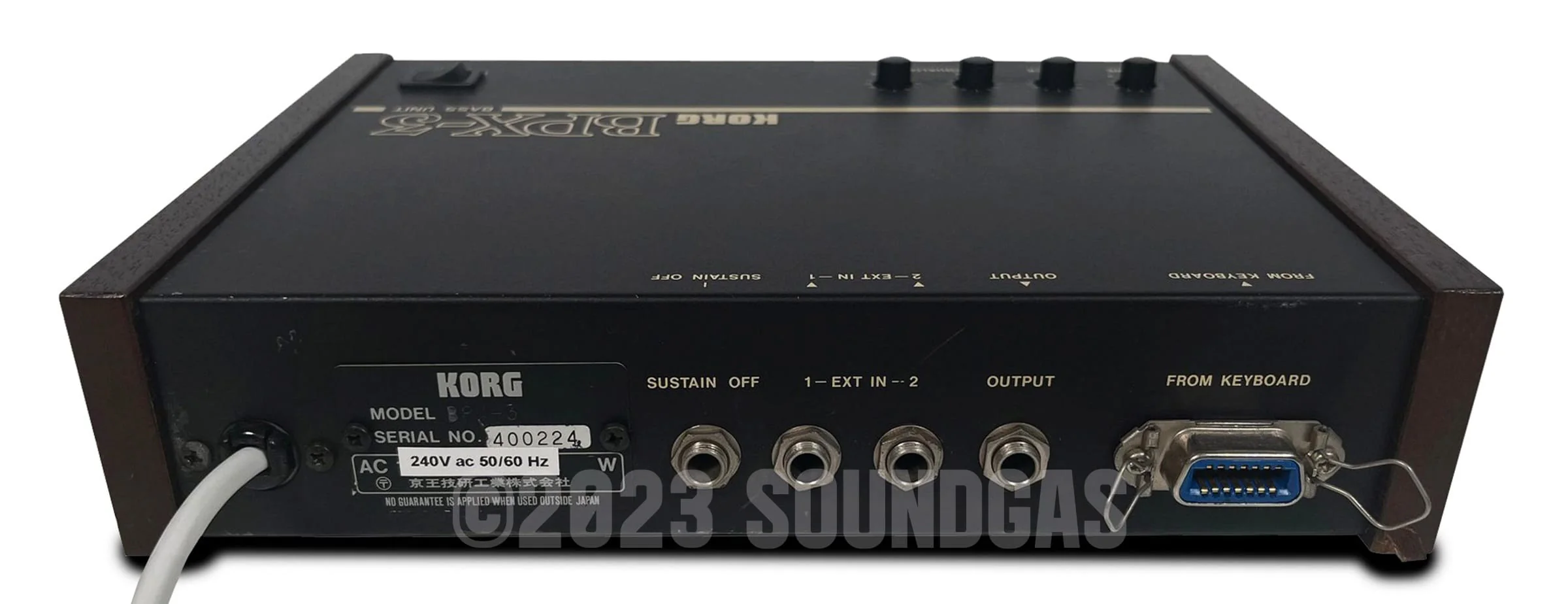 Korg BPX-3 Bass Synth & PK-13 Pedals - Image 8