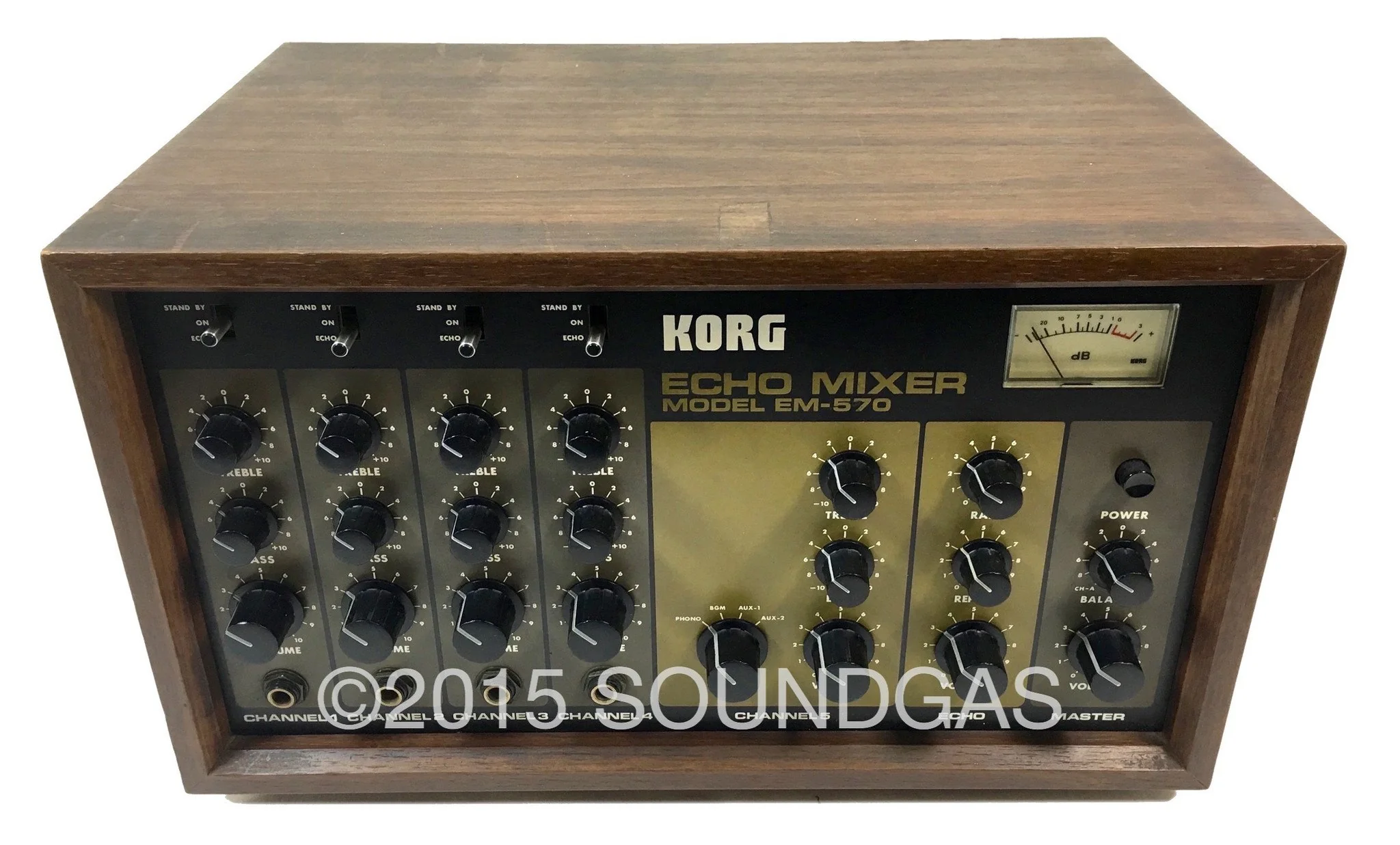 Korg EM-570 Echo Mixer (MN3005 Delay) - Image 3