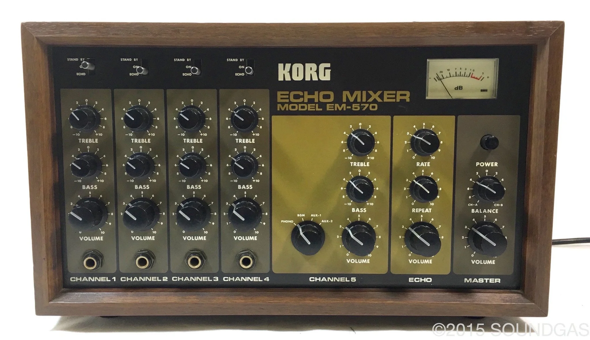 Korg EM-570 Echo Mixer (MN3005 Delay) - Image 9
